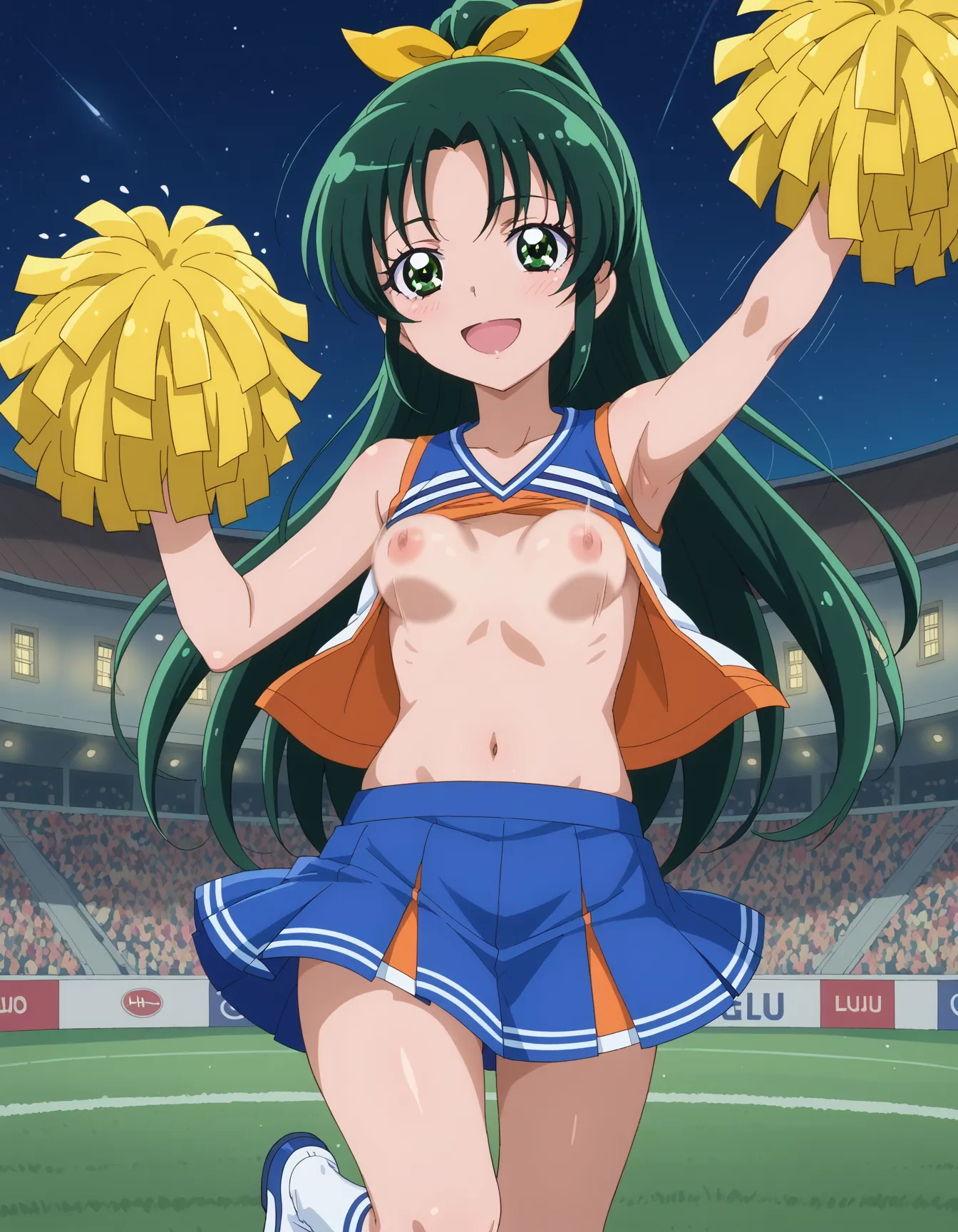 【「チアリーダー」AIエロ画像（イラスト・アニメ・二次元風）321枚まとめ！(9ページ目)のエロ画像30枚目
