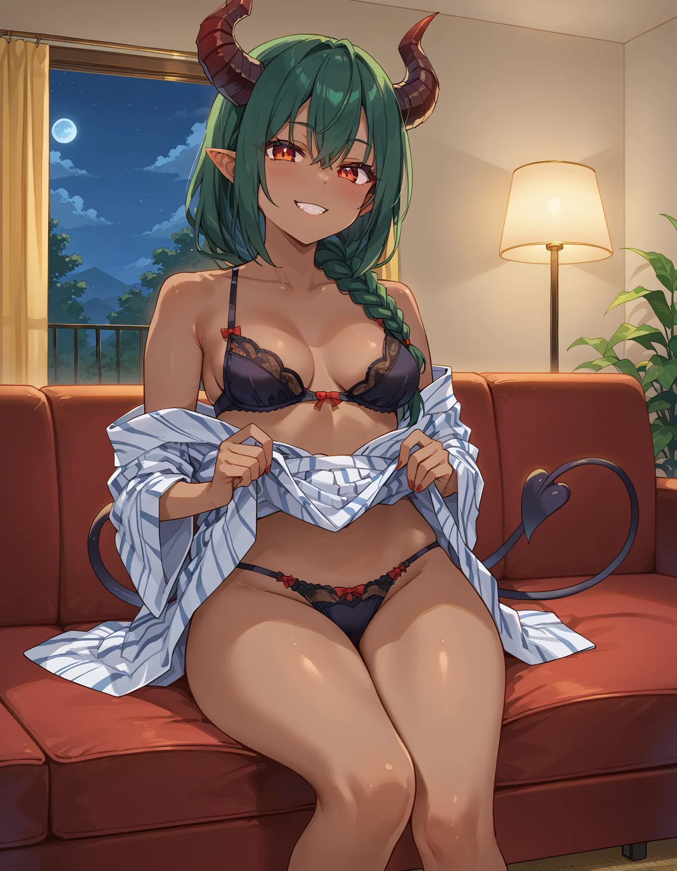 【「下着（ブラジャー・パンティ）」AIエロ画像（イラスト・アニメ・二次元風）15996枚まとめ！(461ページ目)のエロ画像26枚目