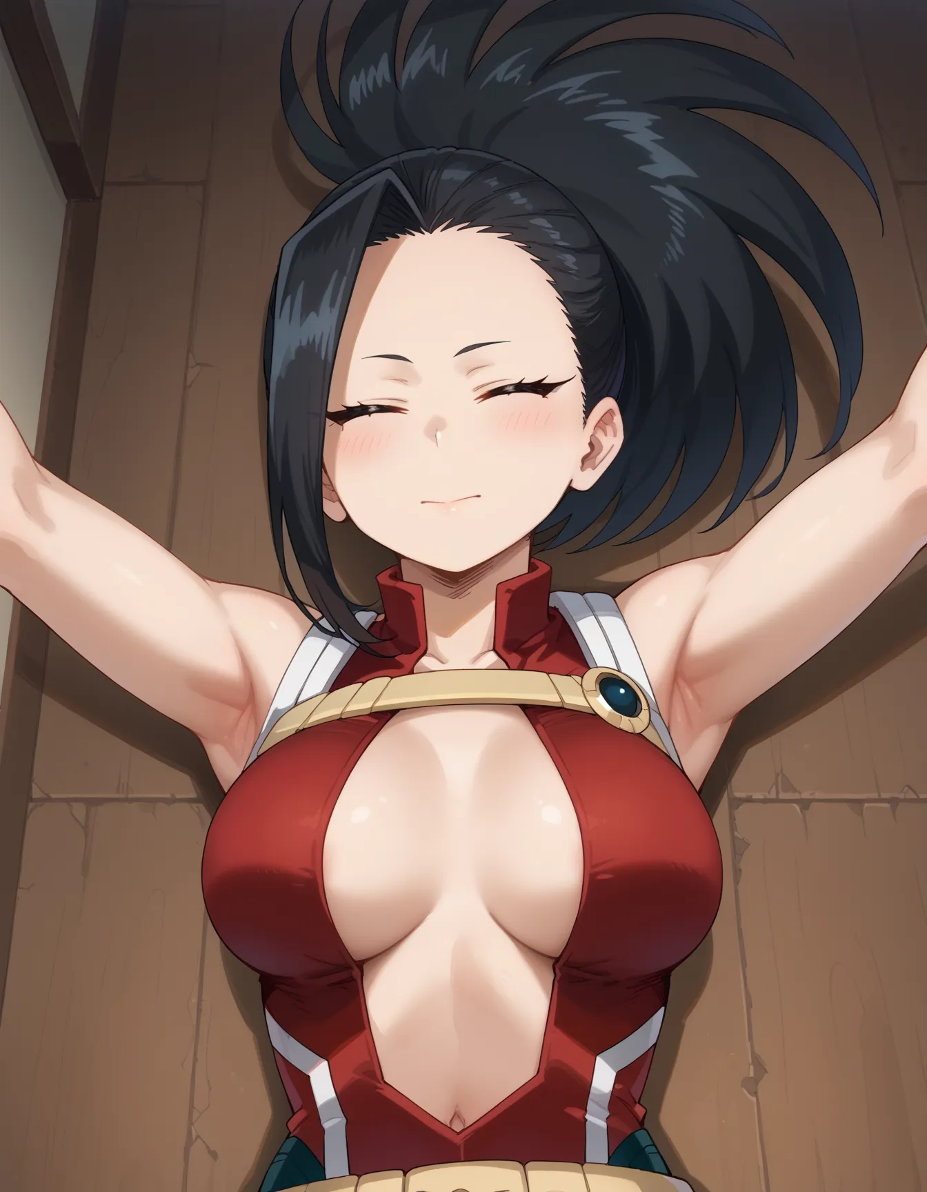 【「腋・脇」AIエロ画像（イラスト・アニメ・二次元風）4705枚まとめ！(138ページ目)のエロ画像19枚目