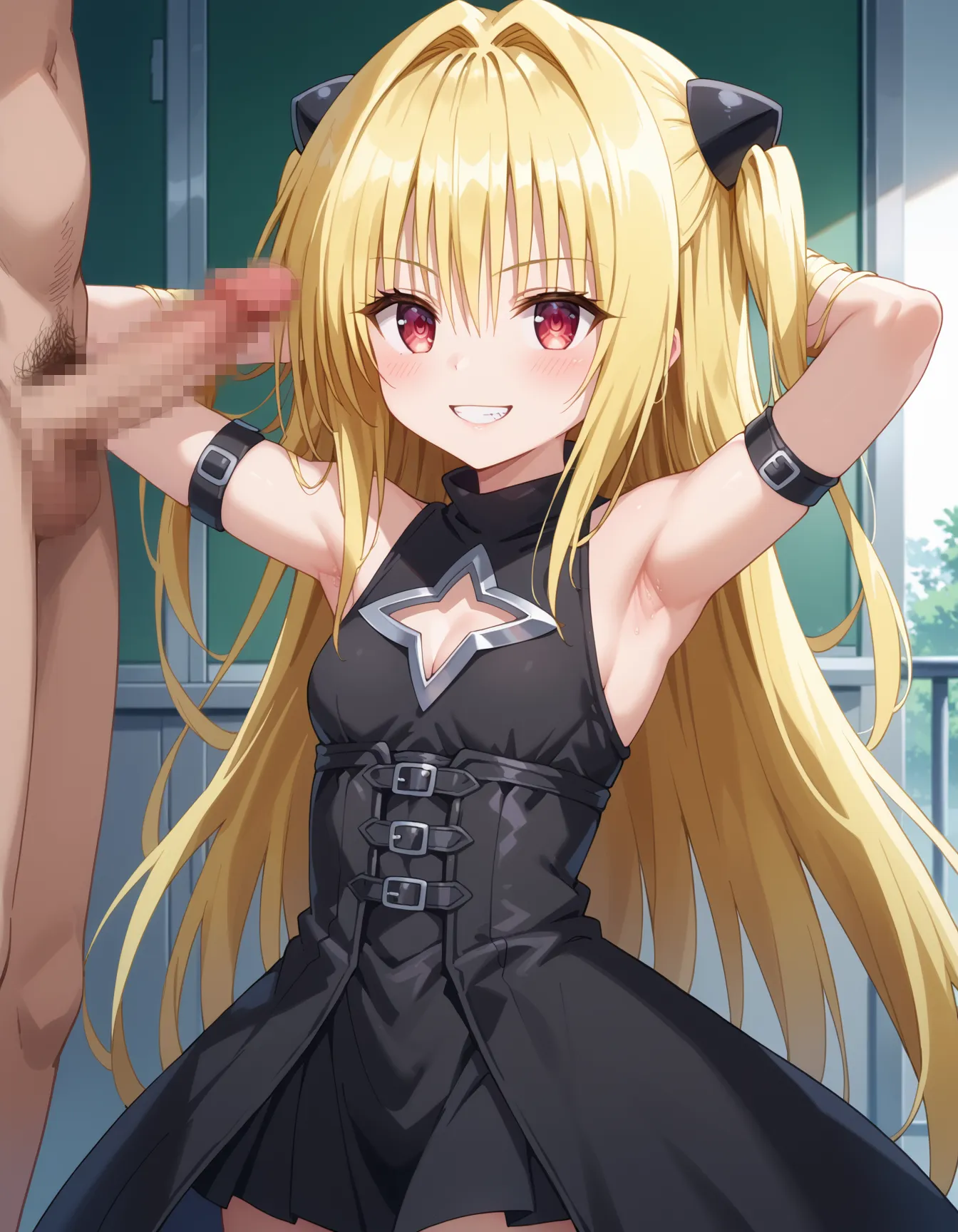 【「腋・脇」AIエロ画像（イラスト・アニメ・二次元風）4705枚まとめ！(138ページ目)のエロ画像14枚目