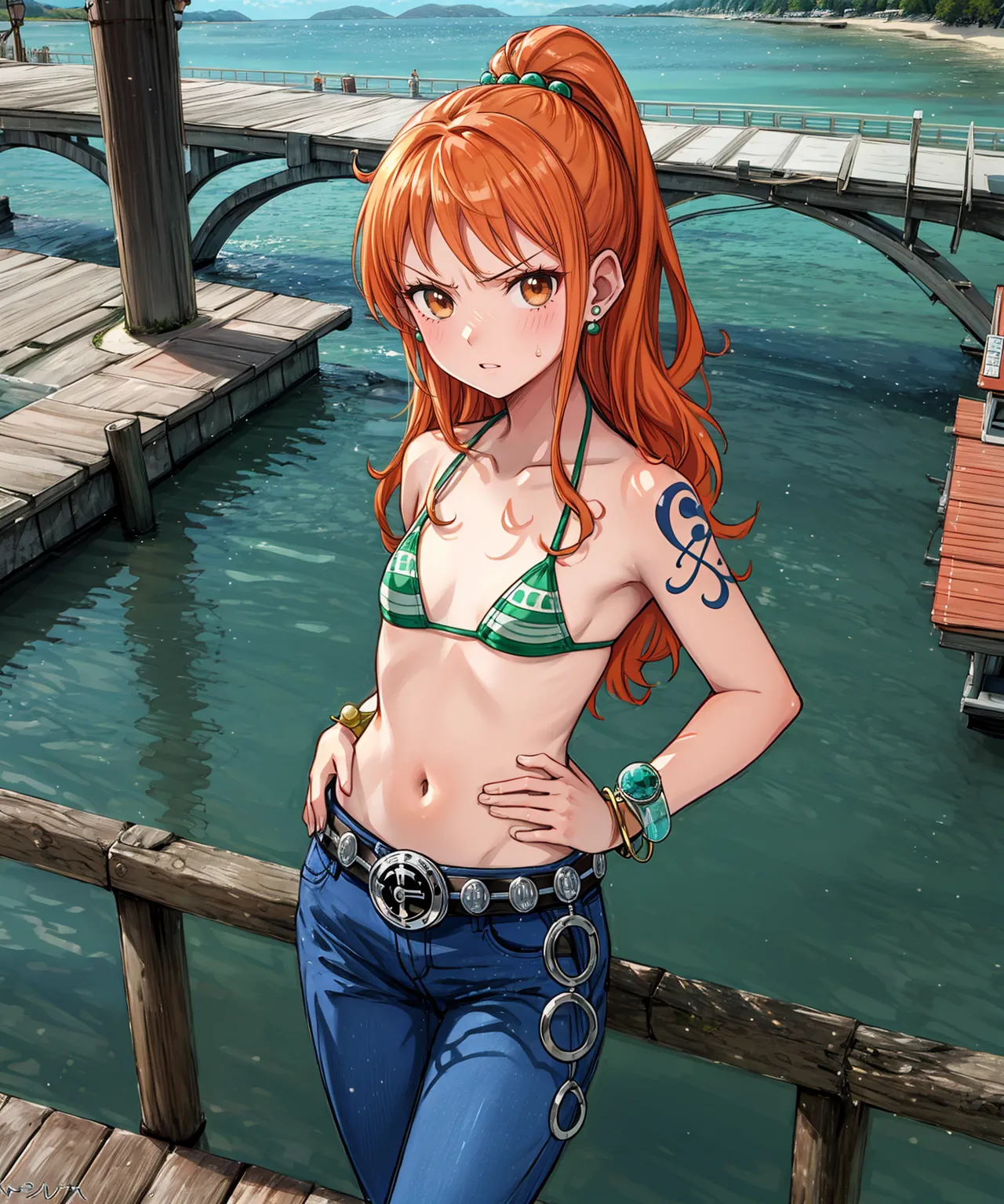【「下着（ブラジャー・パンティ）」AIエロ画像（イラスト・アニメ・二次元風）15996枚まとめ！(457ページ目)のエロ画像27枚目