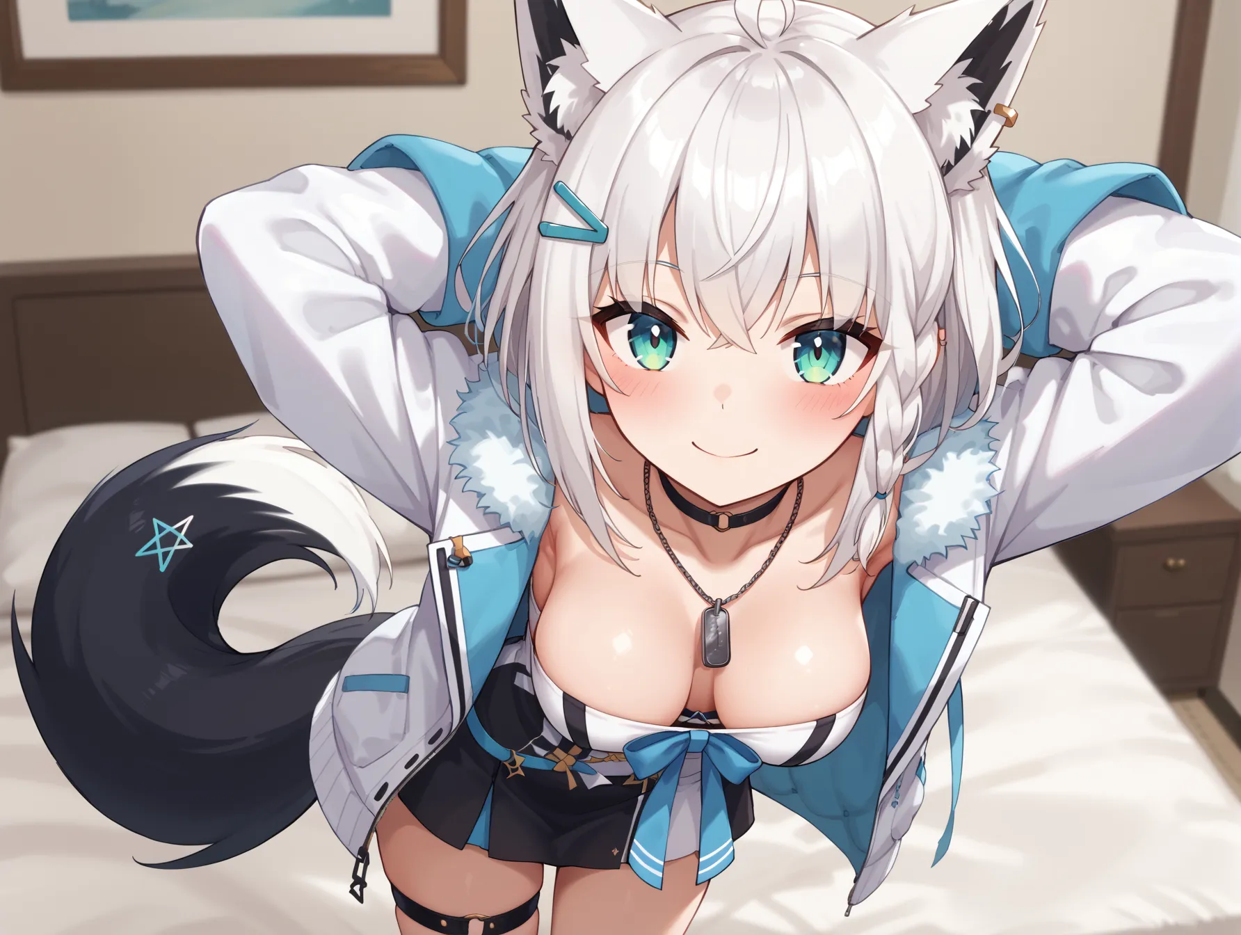 【「下着（ブラジャー・パンティ）」AIエロ画像（イラスト・アニメ・二次元風）15996枚まとめ！(457ページ目)のエロ画像22枚目