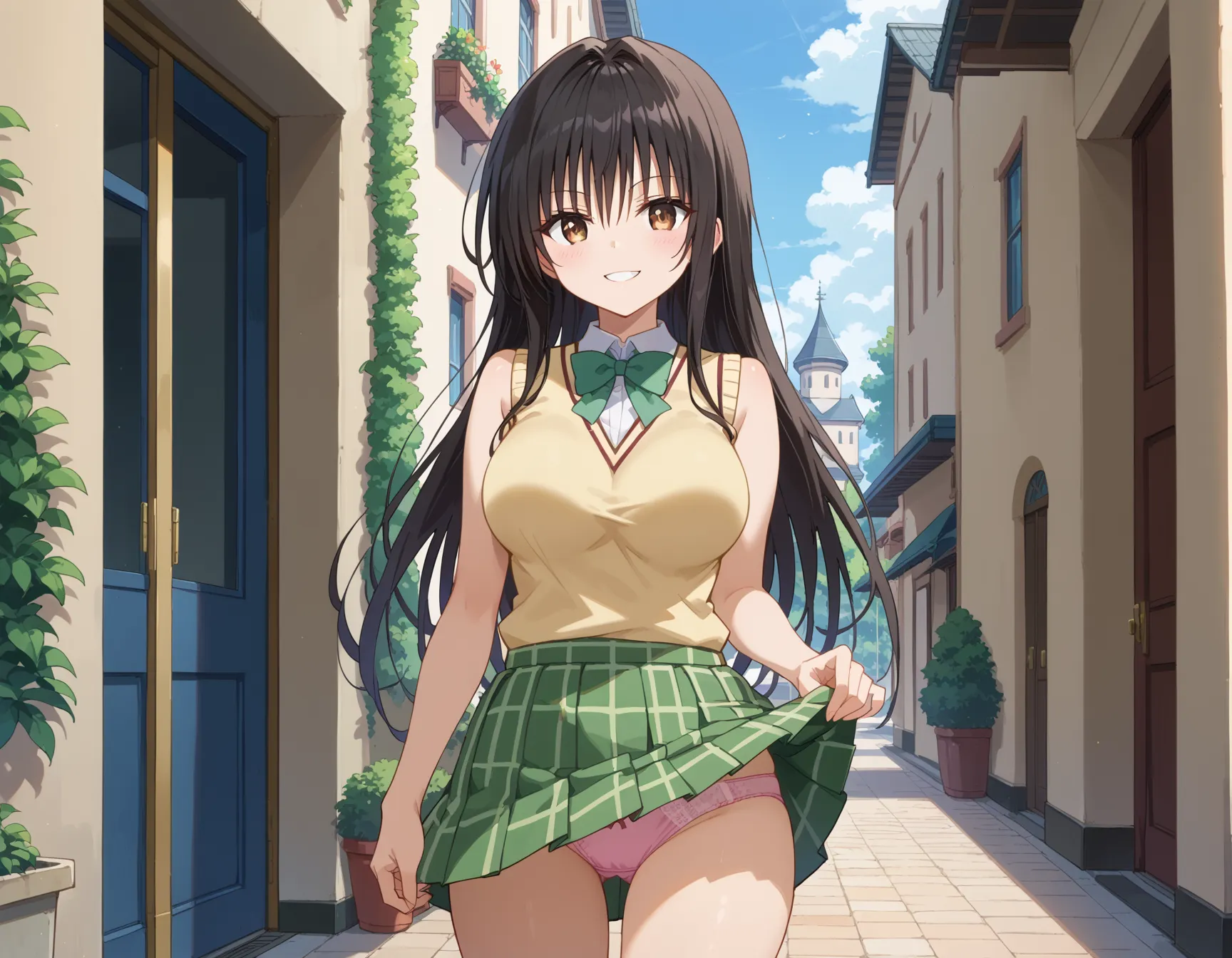 【「下着（ブラジャー・パンティ）」AIエロ画像（イラスト・アニメ・二次元風）15996枚まとめ！(457ページ目)のエロ画像17枚目