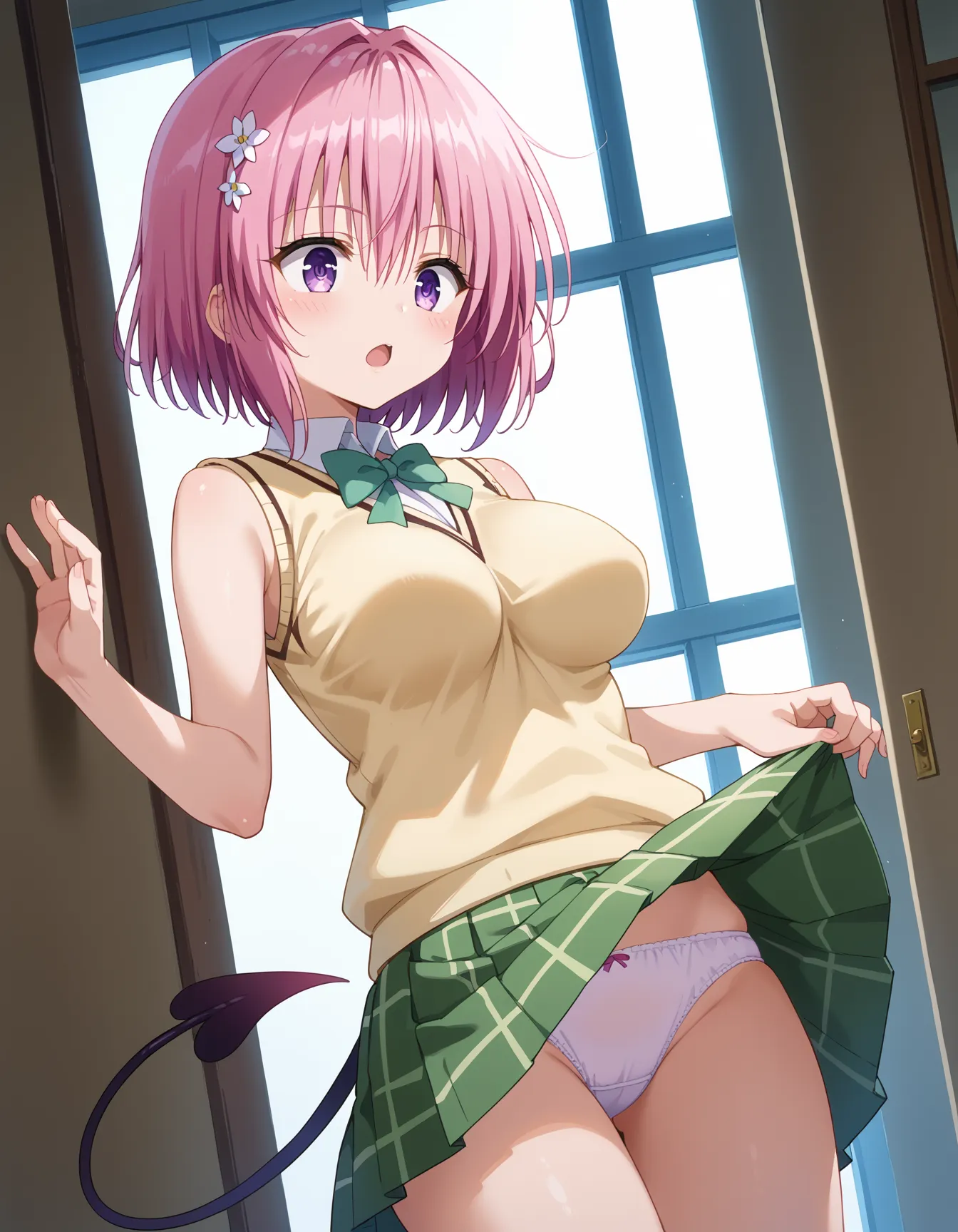 【「下着（ブラジャー・パンティ）」AIエロ画像（イラスト・アニメ・二次元風）15996枚まとめ！(457ページ目)のエロ画像12枚目