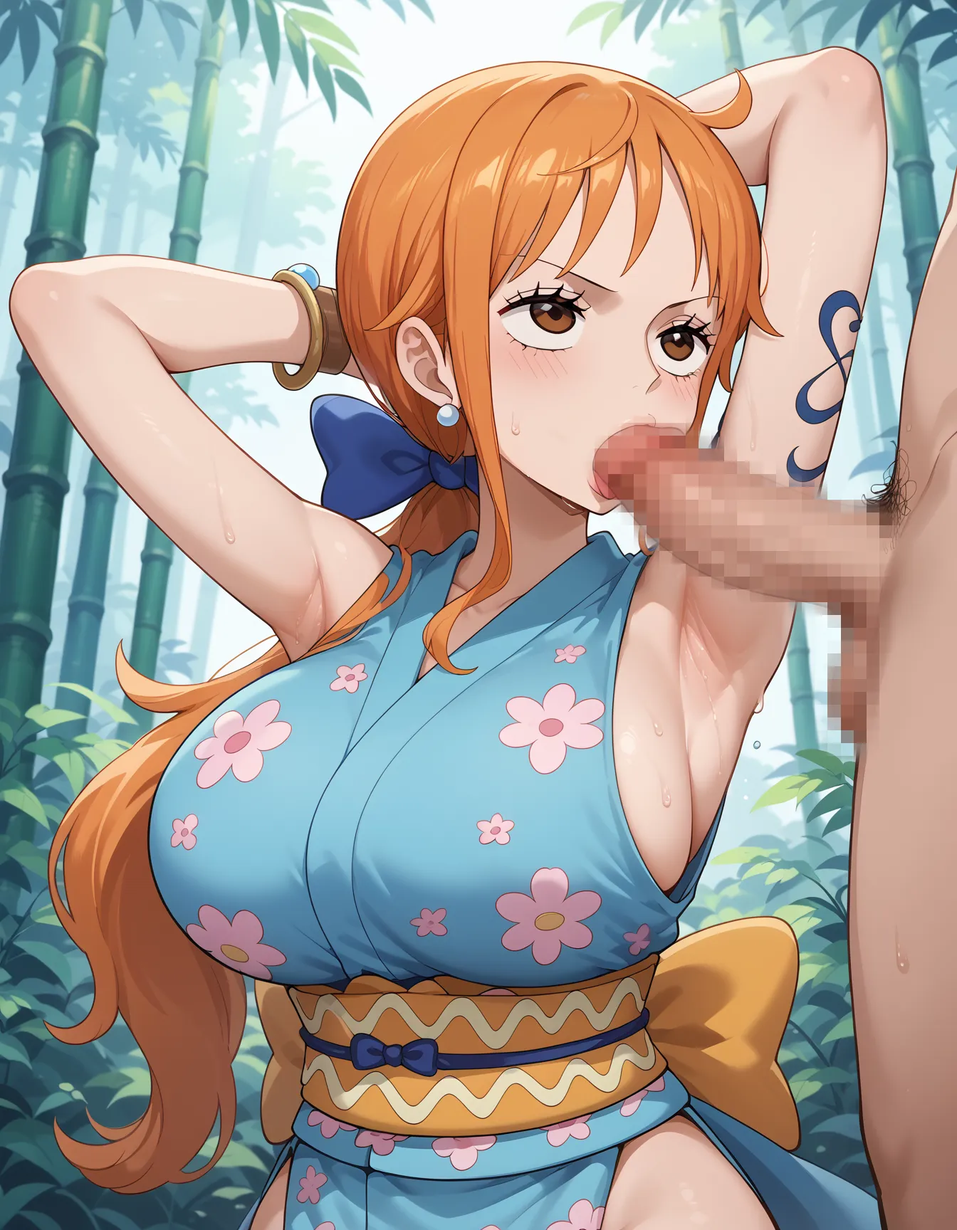 【「爆乳・超乳」AIエロ画像（イラスト・アニメ・二次元風）5621枚まとめ！(161ページ目)のエロ画像21枚目