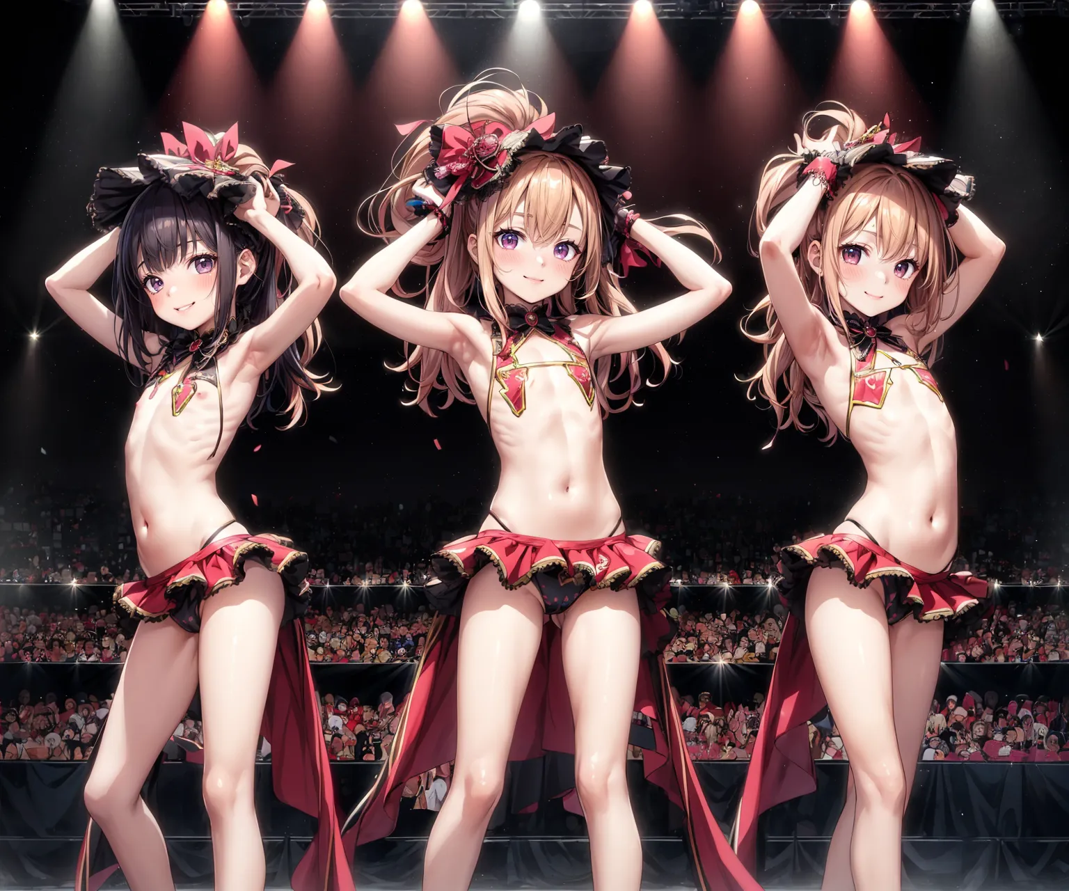 【「アイドル」AIエロ画像（イラスト・アニメ・二次元風）767枚まとめ！(22ページ目)のエロ画像25枚目