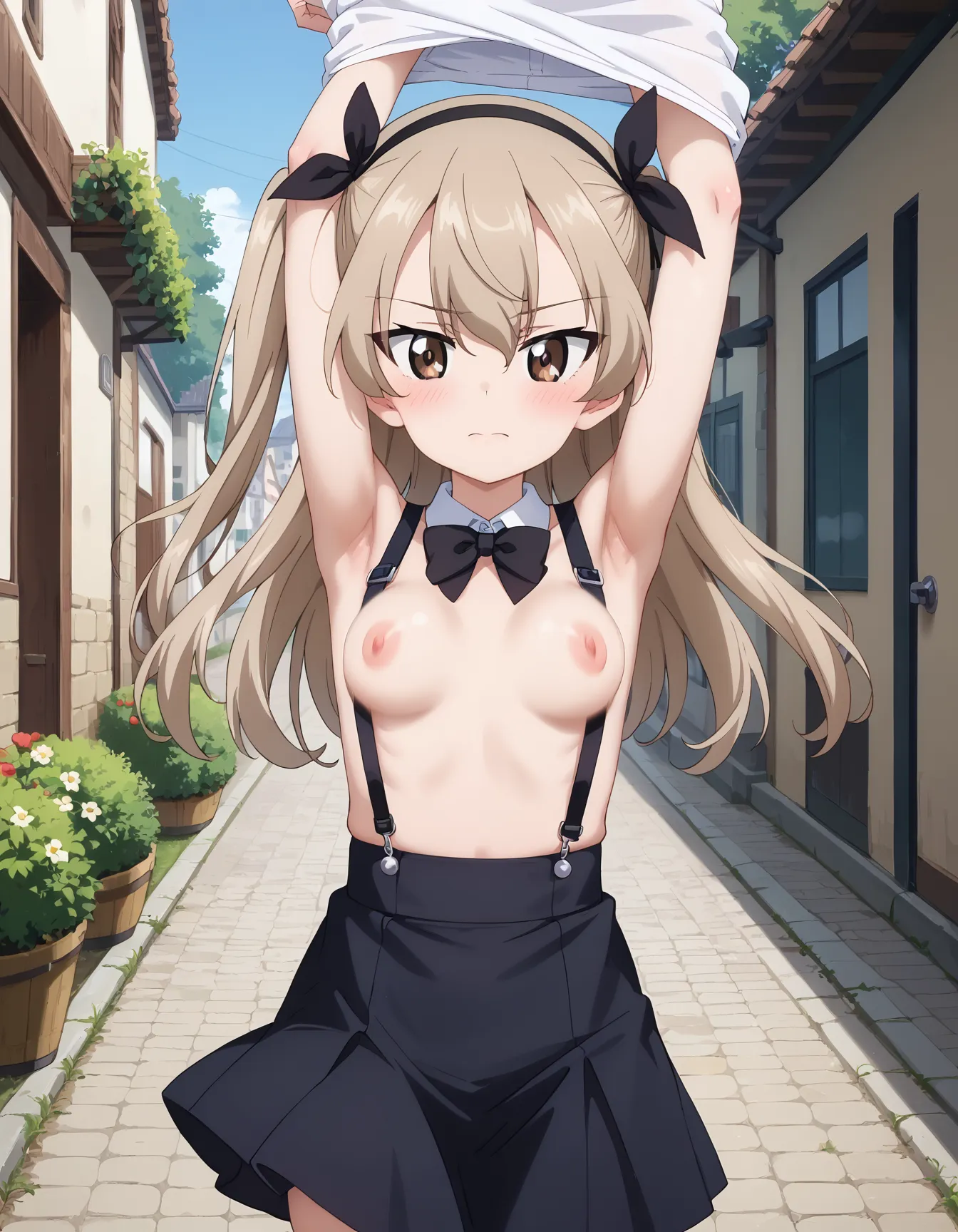 【「腋・脇」AIエロ画像（イラスト・アニメ・二次元風）4705枚まとめ！(136ページ目)のエロ画像28枚目
