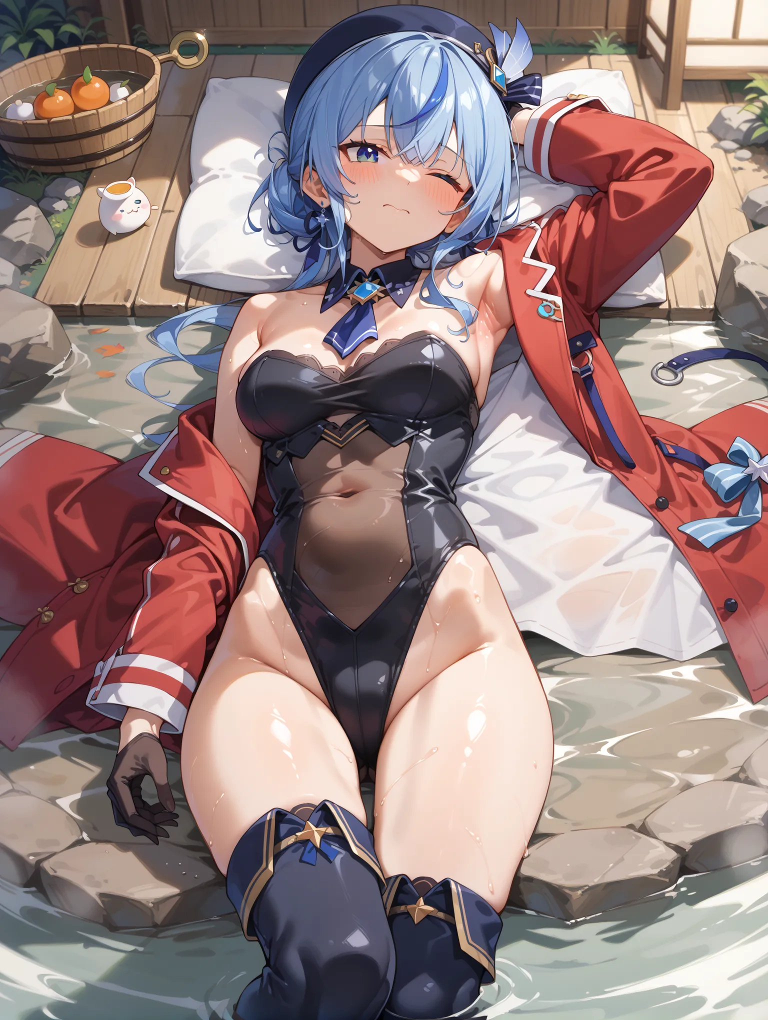 【「尻×パンスト」AIエロ画像（イラスト・アニメ・二次元風）262枚まとめ！(8ページ目)のエロ画像18枚目