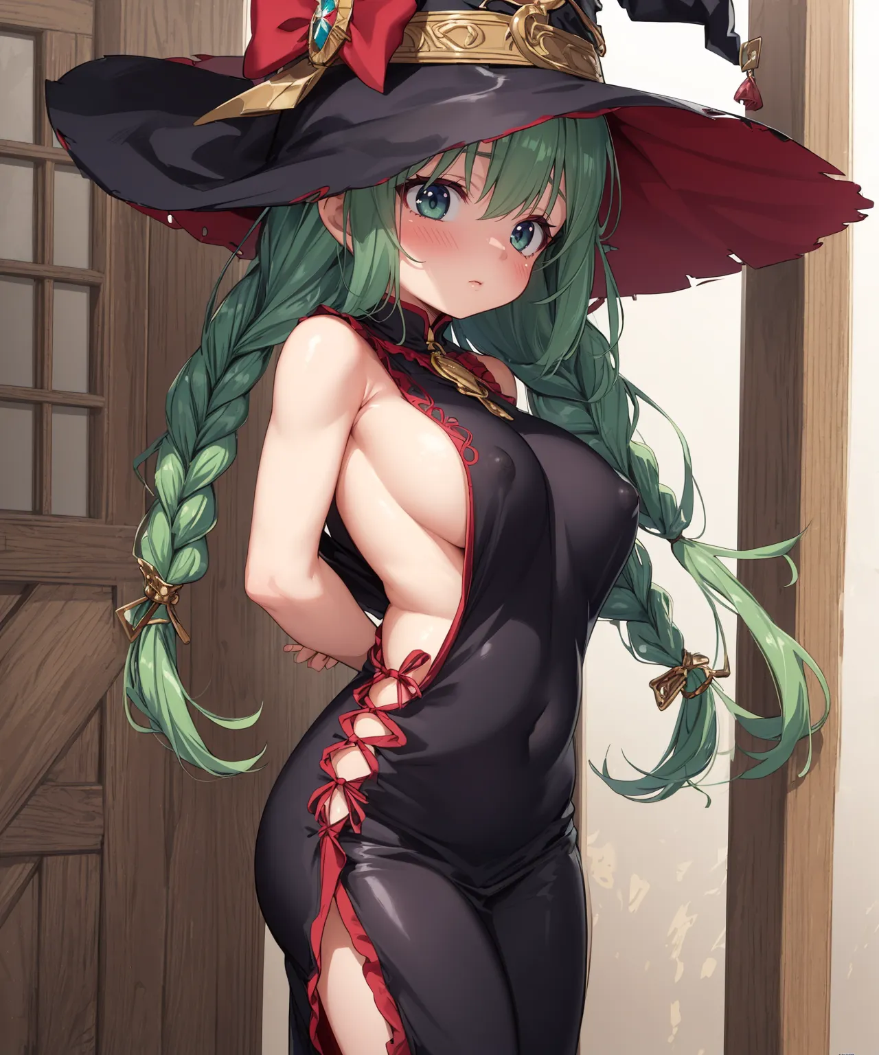 【「爆乳・超乳」AIエロ画像（イラスト・アニメ・二次元風）5621枚まとめ！(161ページ目)のエロ画像11枚目