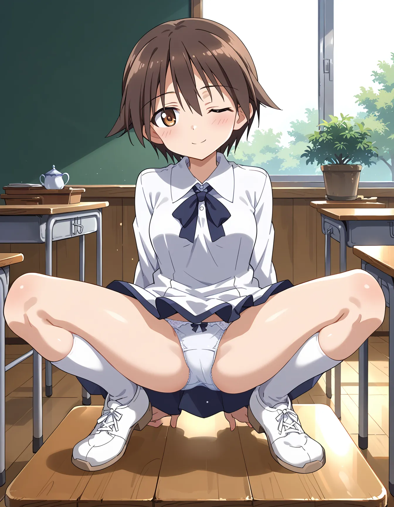 【「下着（ブラジャー・パンティ）」AIエロ画像（イラスト・アニメ・二次元風）15996枚まとめ！(455ページ目)のエロ画像15枚目