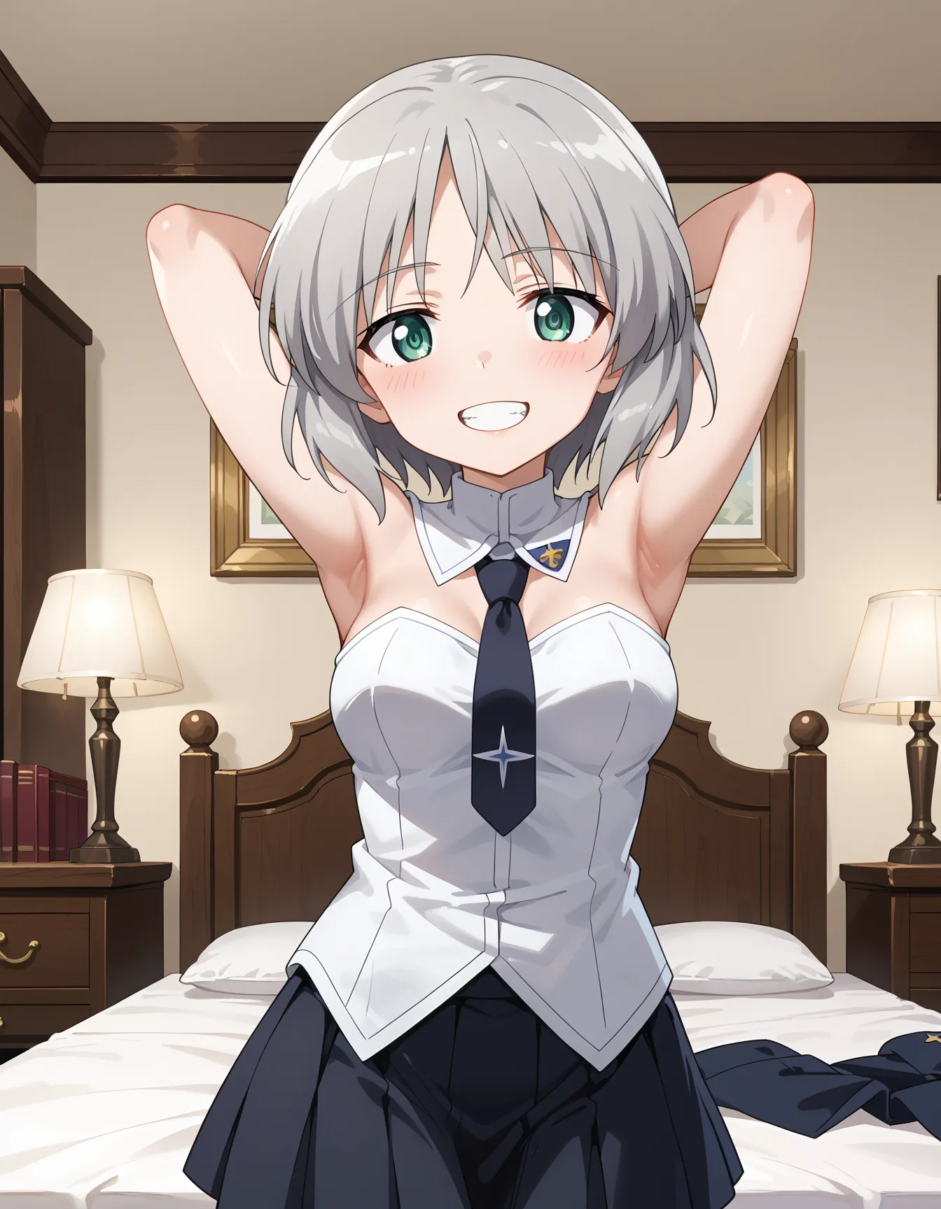 【「ロリ・小柄×パンスト」AIエロ画像（イラスト・アニメ・二次元風）422枚まとめ！(12ページ目)のエロ画像28枚目
