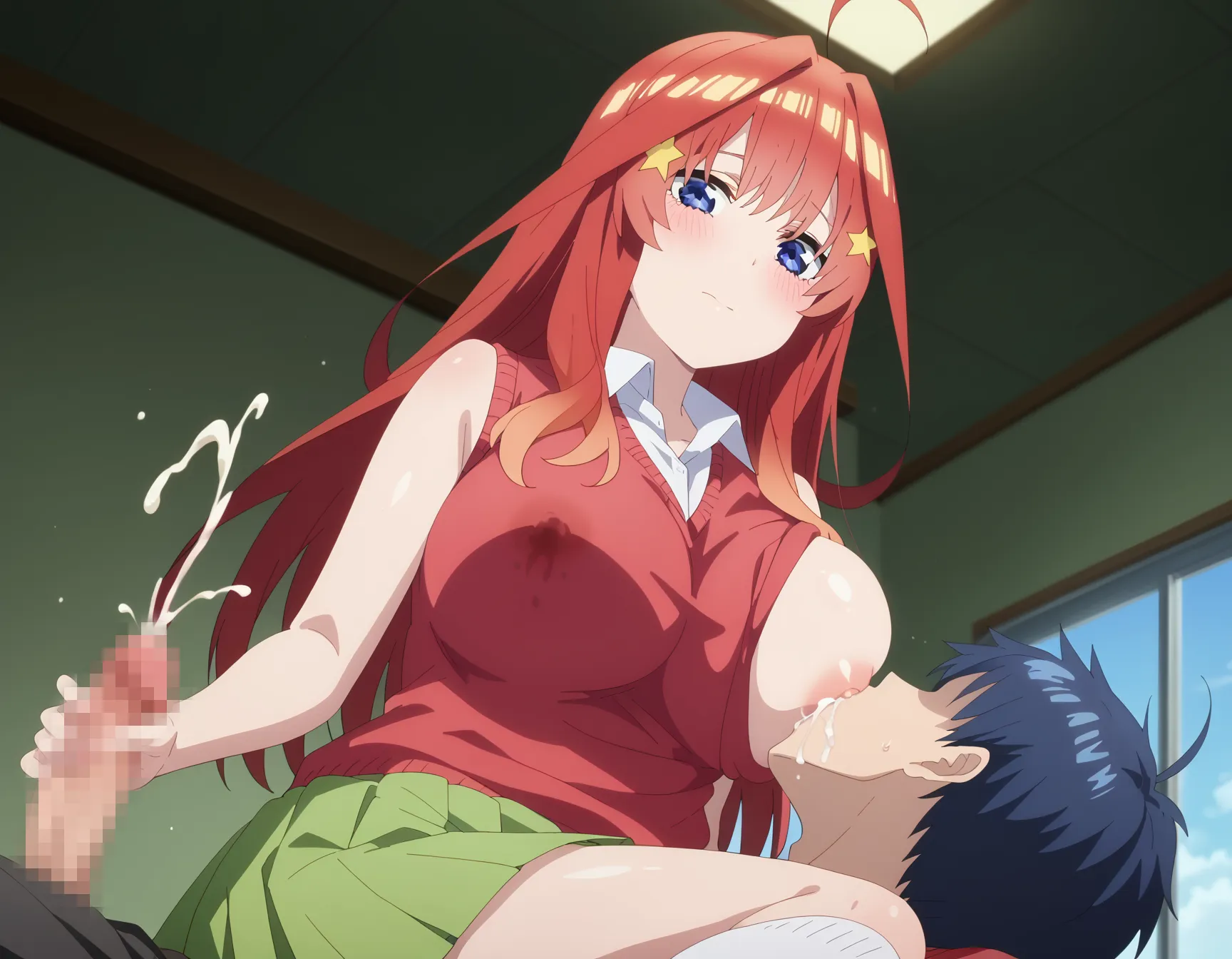 【「学制服」AIエロ画像（イラスト・アニメ・二次元風）4855枚まとめ！(139ページ目)のエロ画像4枚目