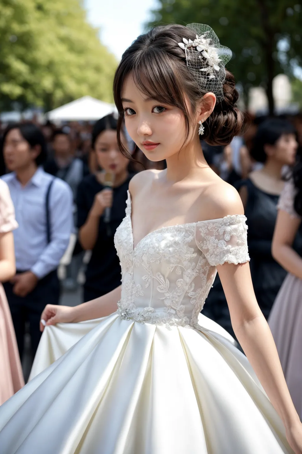 【「ウェディングドレス」AIエロ画像（リアル・実写・フォト風）862枚まとめ！(25ページ目)のエロ画像17枚目