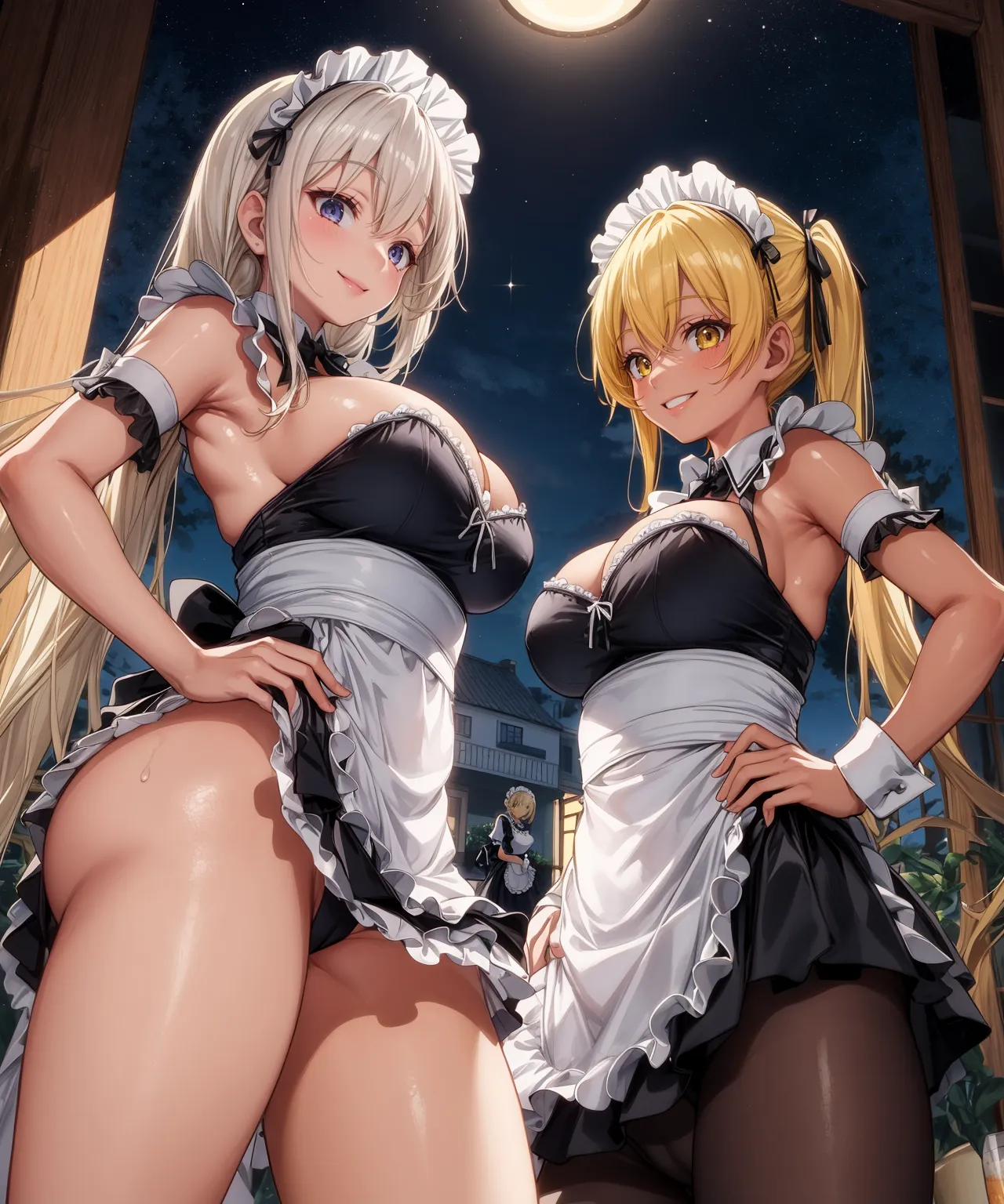 【「爆乳・超乳」AIエロ画像（イラスト・アニメ・二次元風）5621枚まとめ！(160ページ目)のエロ画像13枚目