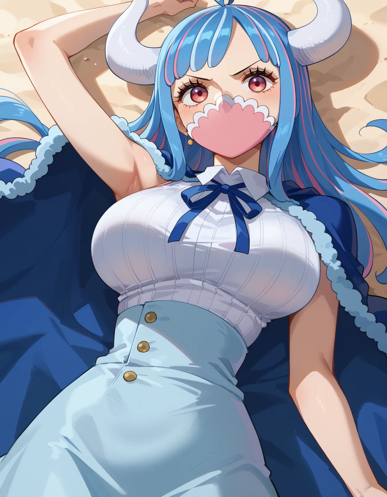 【「巨乳」AIエロ画像（イラスト・アニメ・二次元風）26161枚まとめ！(743ページ目)のエロ画像2枚目