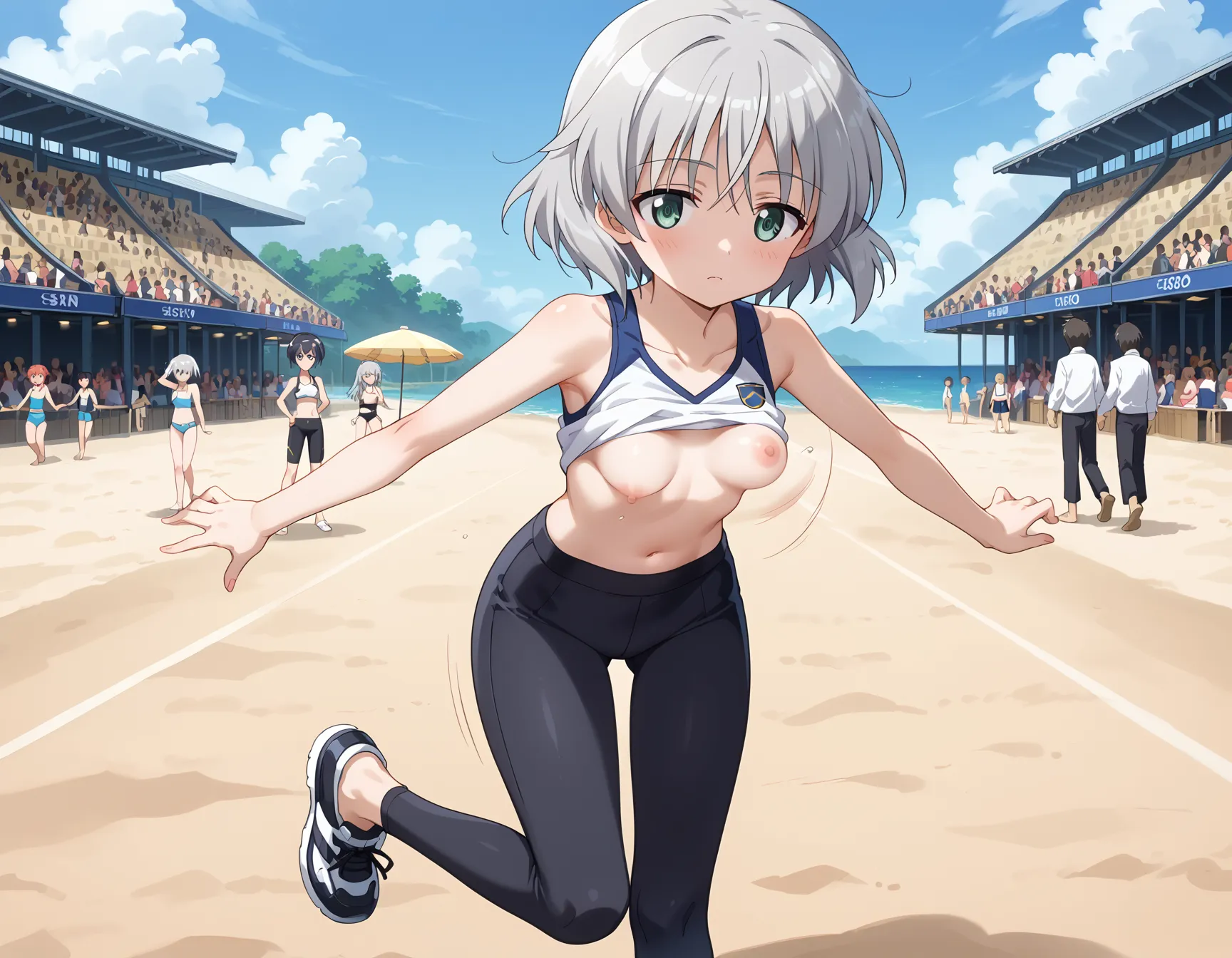 【「下着（ブラジャー・パンティ）」AIエロ画像（イラスト・アニメ・二次元風）15996枚まとめ！(451ページ目)のエロ画像14枚目