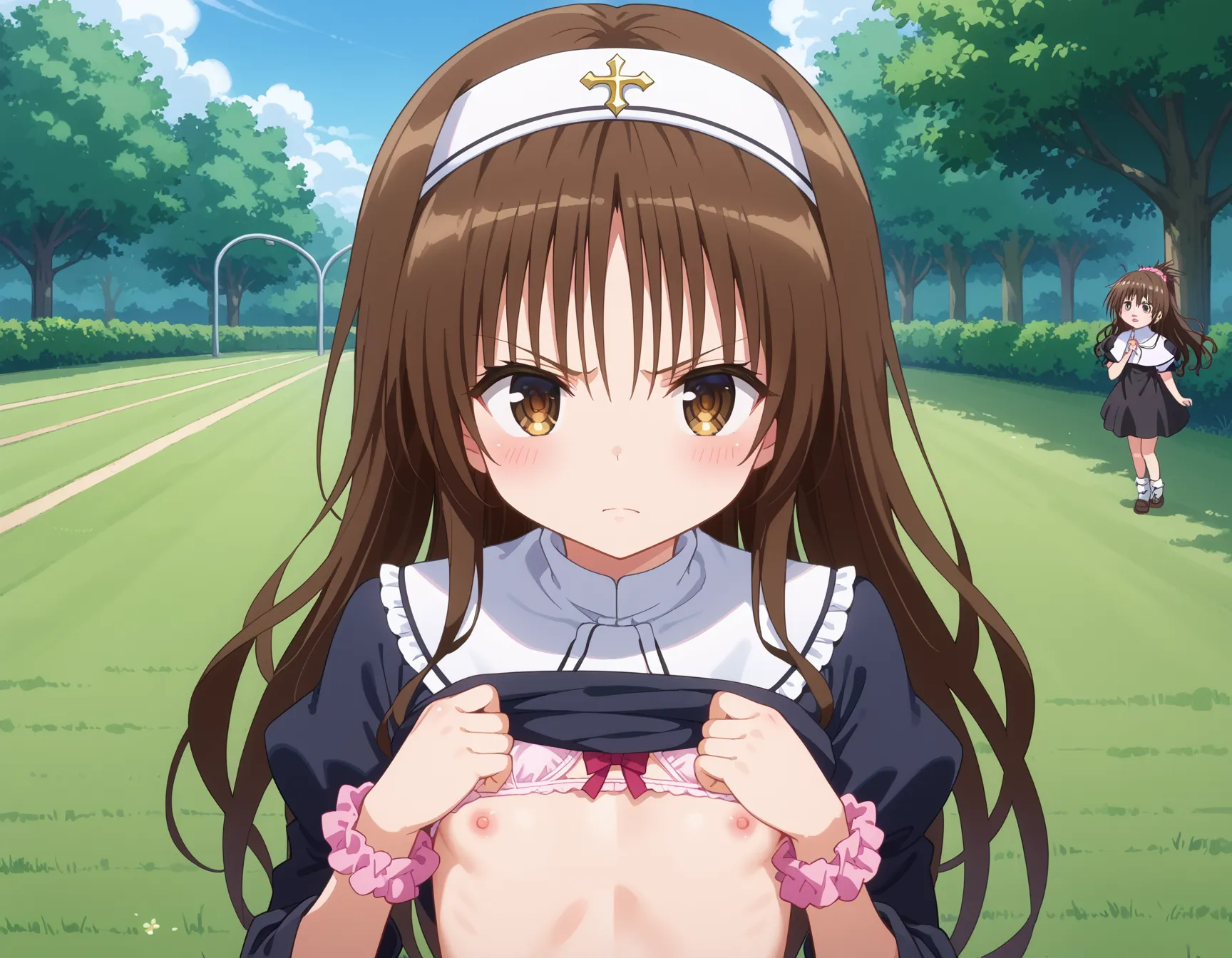 【「貧乳×下着（ブラジャー・パンティ）」AIエロ画像（イラスト・アニメ・二次元風）1743枚まとめ！(49ページ目)のエロ画像30枚目