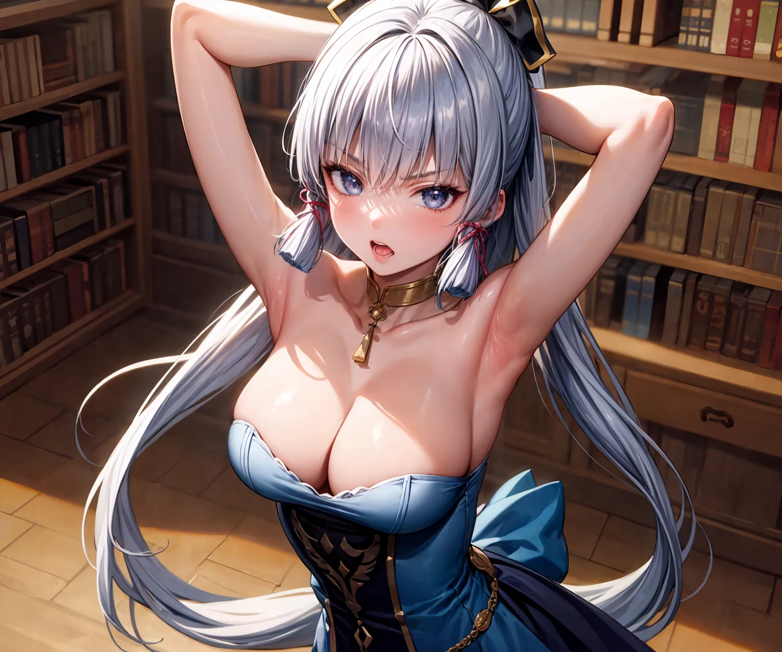 【「下着（ブラジャー・パンティ）」AIエロ画像（イラスト・アニメ・二次元風）15996枚まとめ！(450ページ目)のエロ画像9枚目