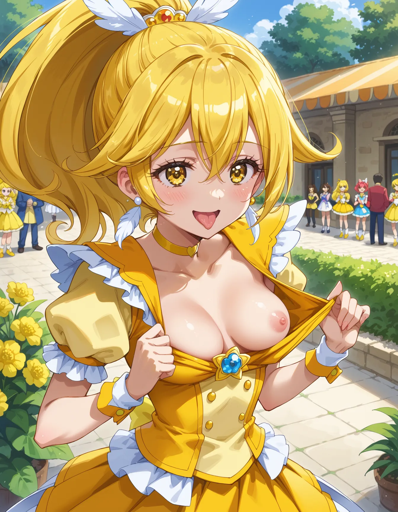 【「下着（ブラジャー・パンティ）」AIエロ画像（イラスト・アニメ・二次元風）15996枚まとめ！(450ページ目)のエロ画像3枚目