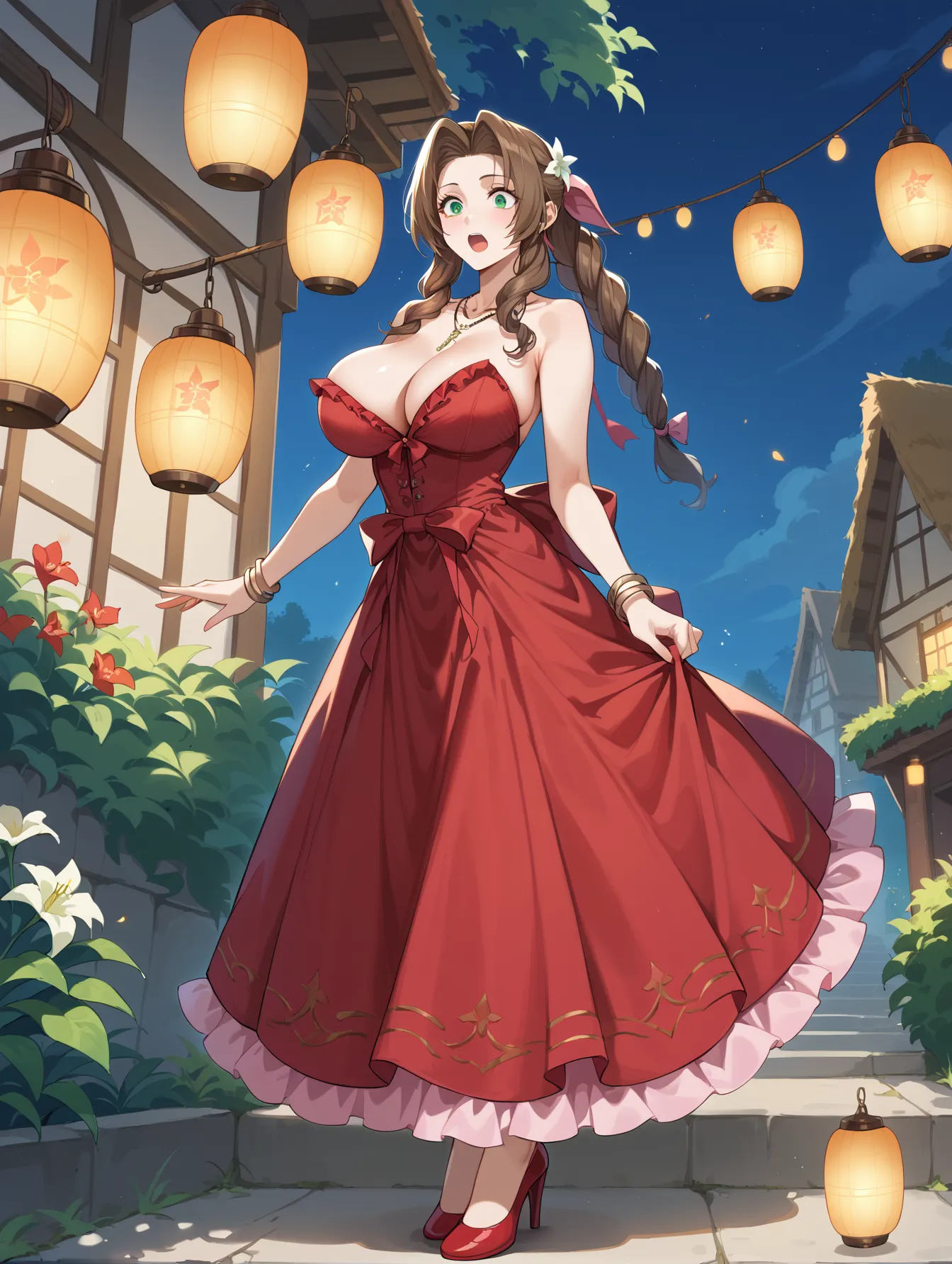 【「下着（ブラジャー・パンティ）」AIエロ画像（イラスト・アニメ・二次元風）15996枚まとめ！(450ページ目)のエロ画像1枚目