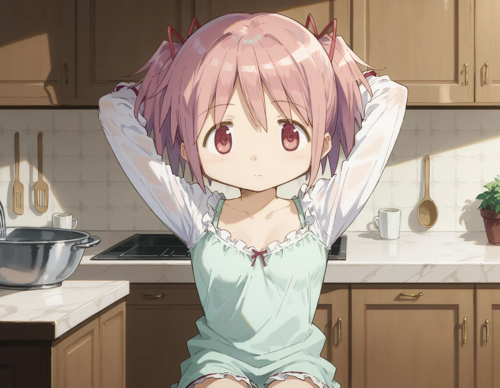 【「下着（ブラジャー・パンティ）」AIエロ画像（イラスト・アニメ・二次元風）15996枚まとめ！(449ページ目)のエロ画像28枚目