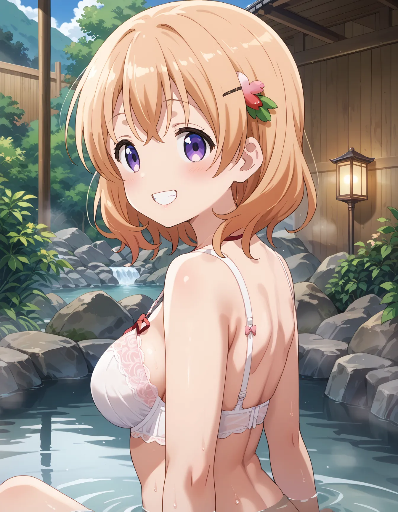 【「下着（ブラジャー・パンティ）」AIエロ画像（イラスト・アニメ・二次元風）15996枚まとめ！(449ページ目)のエロ画像14枚目