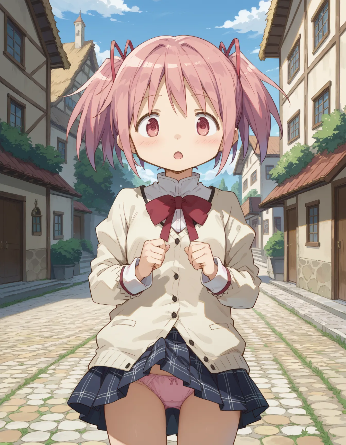 【「学制服」AIエロ画像（イラスト・アニメ・二次元風）4855枚まとめ！(137ページ目)のエロ画像12枚目