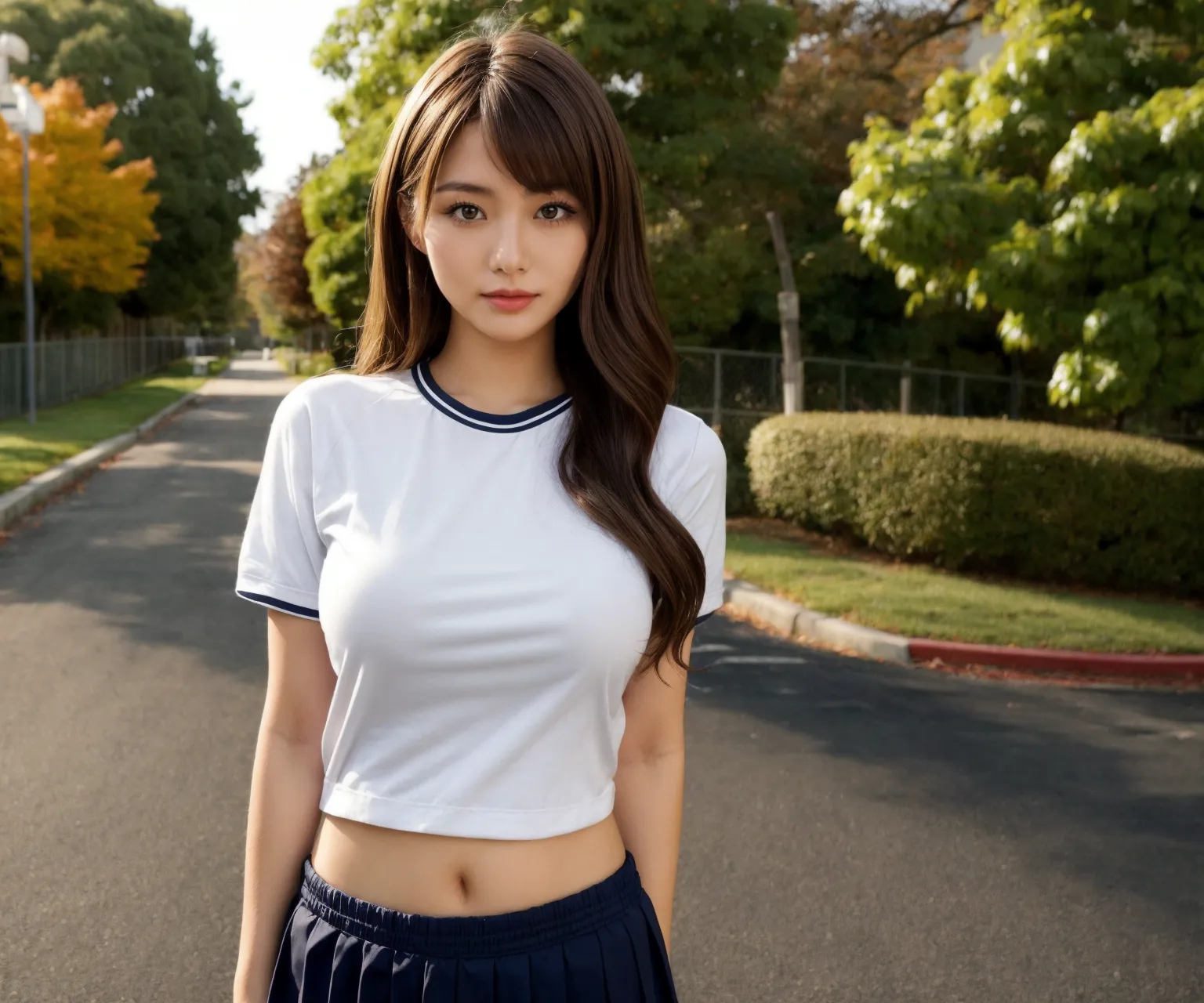 【「女子校生・JK×体操服・ブルマ」AIエロ画像（リアル・実写・フォト風）517枚まとめ！(15ページ目)のエロ画像13枚目