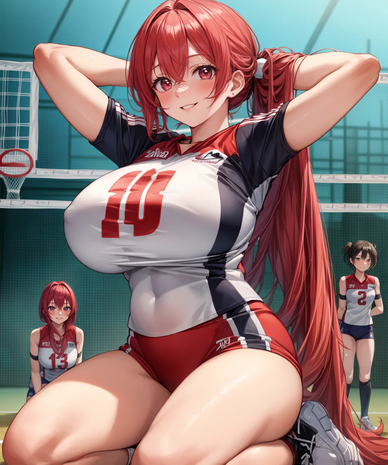 【「爆乳・超乳」AIエロ画像（イラスト・アニメ・二次元風）5621枚まとめ！(158ページ目)のエロ画像28枚目