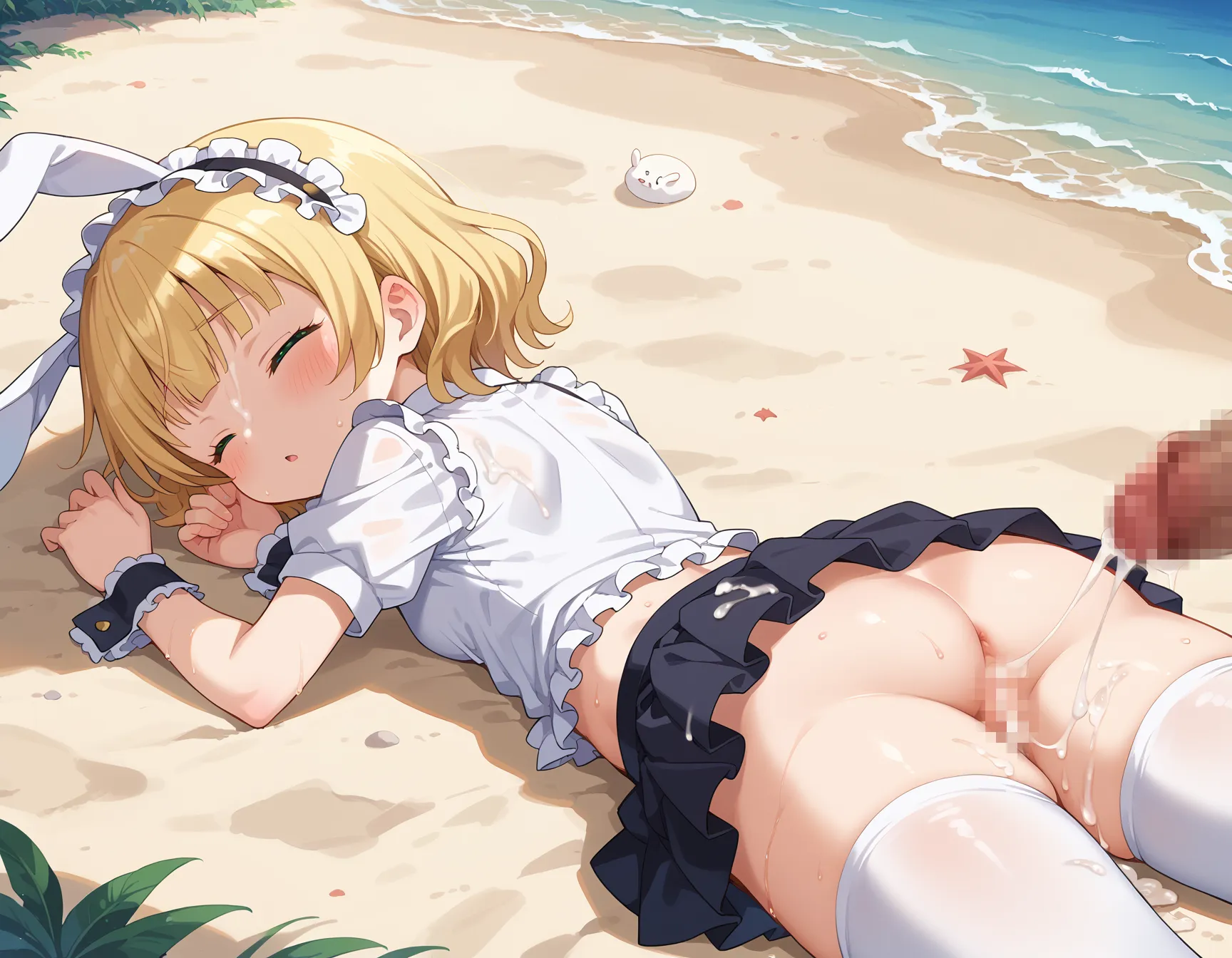 【「おまんこ」AIエロ画像（イラスト・アニメ・二次元風）9763枚まとめ！(275ページ目)のエロ画像19枚目