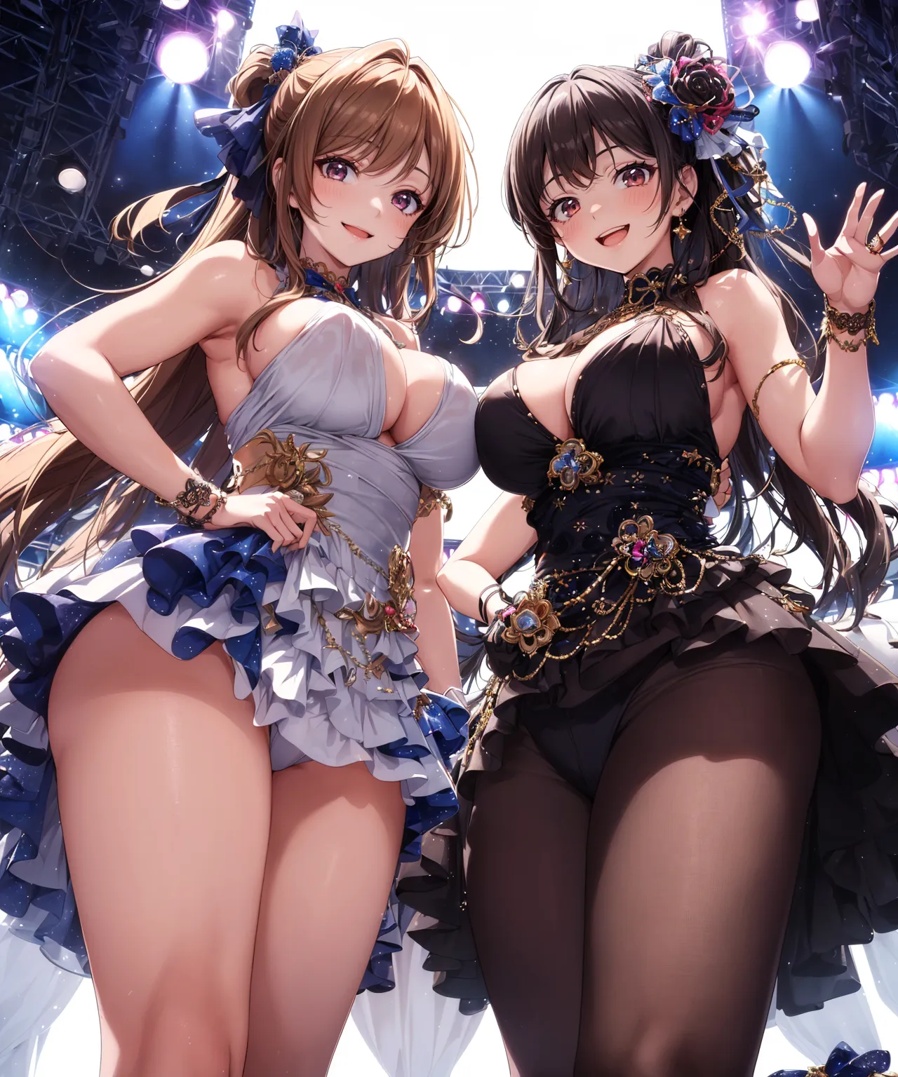 【「アイドル」AIエロ画像（イラスト・アニメ・二次元風）767枚まとめ！(22ページ目)のエロ画像4枚目