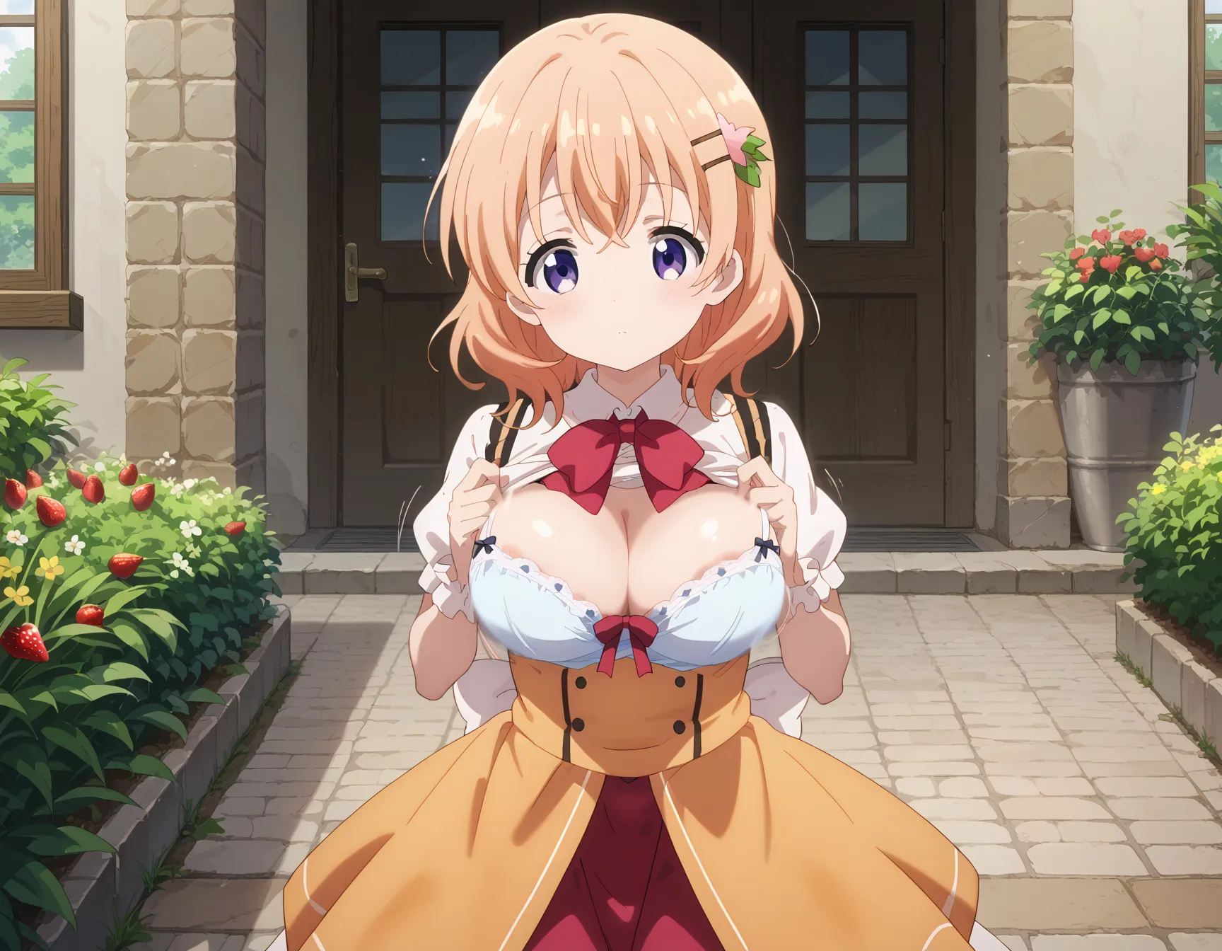 【「下着（ブラジャー・パンティ）」AIエロ画像（イラスト・アニメ・二次元風）15996枚まとめ！(446ページ目)のエロ画像5枚目