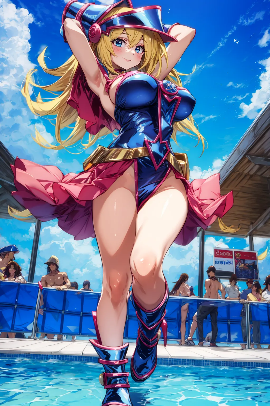 【「爆乳・超乳」AIエロ画像（イラスト・アニメ・二次元風）5621枚まとめ！(157ページ目)のエロ画像19枚目