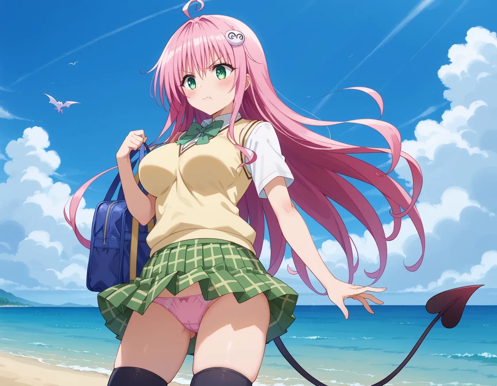 【「学制服」AIエロ画像（イラスト・アニメ・二次元風）4855枚まとめ！(135ページ目)のエロ画像28枚目