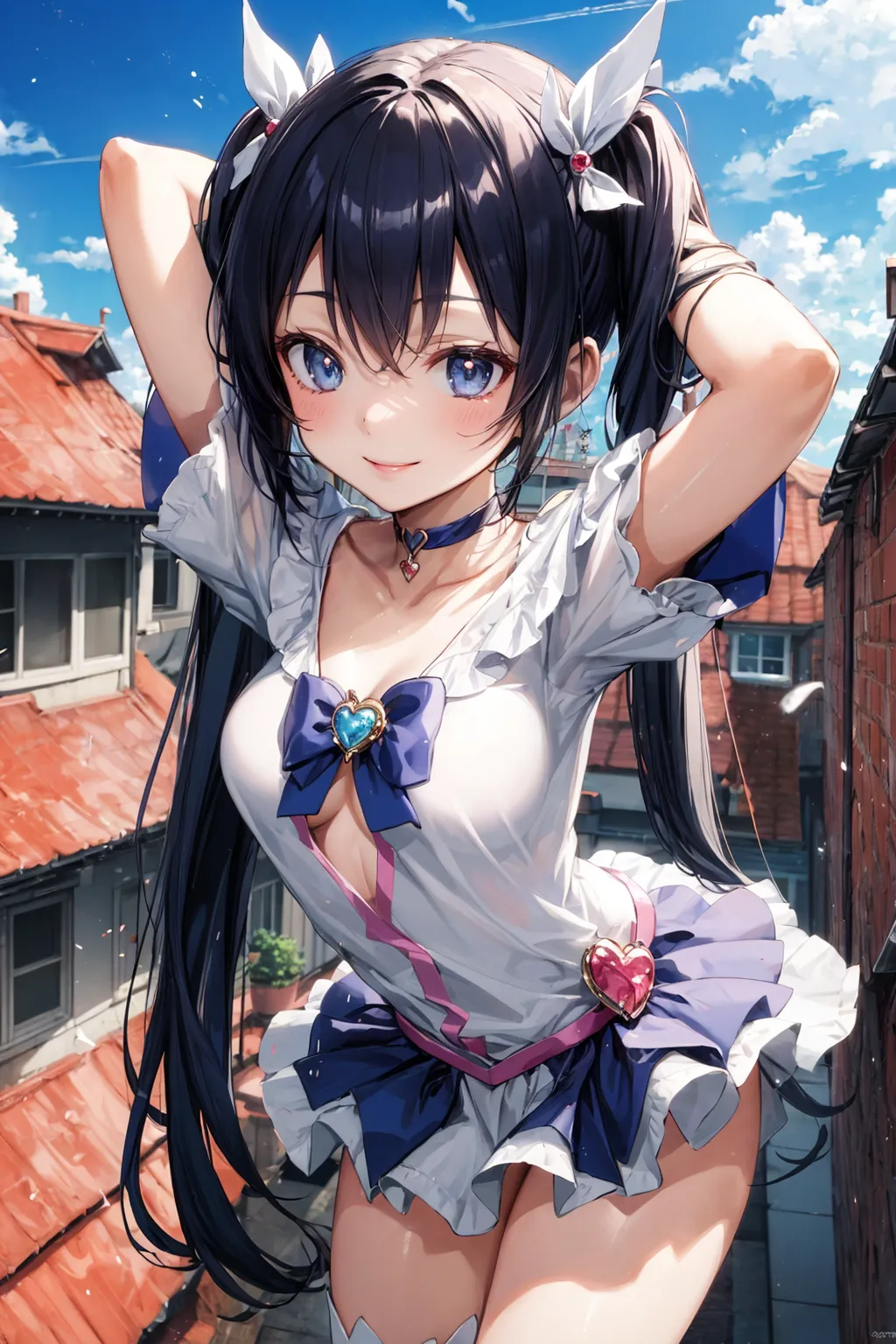 【「巨乳」AIエロ画像（イラスト・アニメ・二次元風）26161枚まとめ！(733ページ目)のエロ画像14枚目