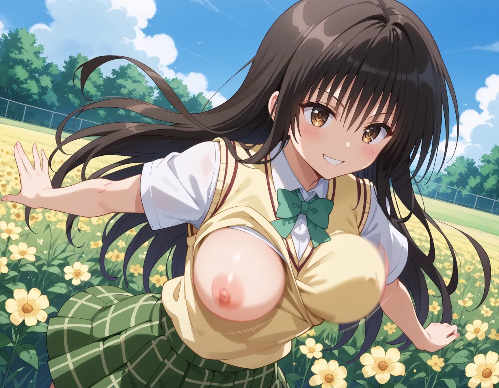 【「学制服」AIエロ画像（イラスト・アニメ・二次元風）4855枚まとめ！(135ページ目)のエロ画像26枚目