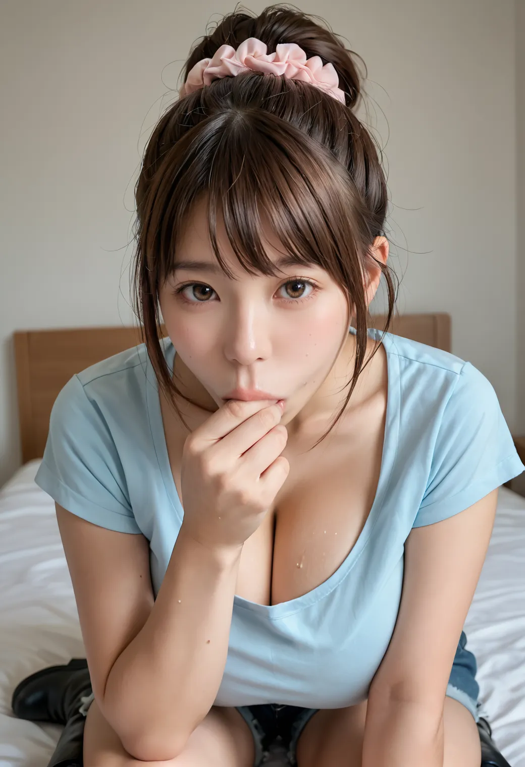 【「爆乳・超乳×アイドル」AIエロ画像（リアル・実写・フォト風）346枚まとめ！(10ページ目)のエロ画像10枚目