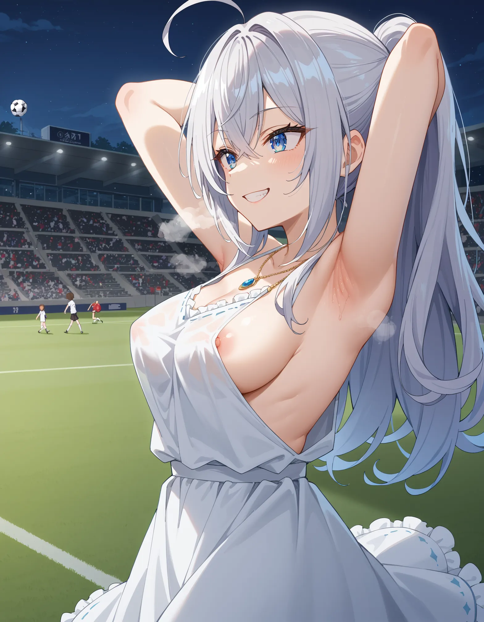 【「腋・脇」AIエロ画像（イラスト・アニメ・二次元風）4705枚まとめ！(133ページ目)のエロ画像1枚目