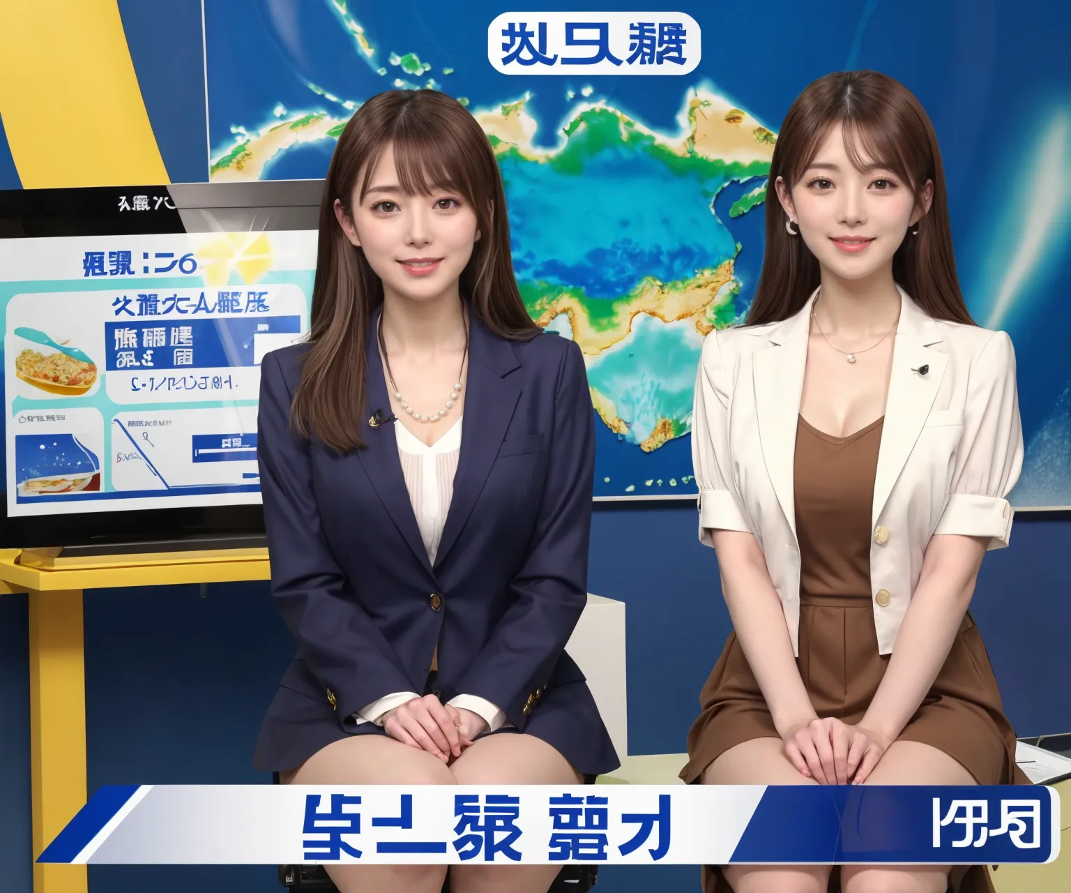 【「女子アナウンサー」AIエロ画像（リアル・実写・フォト風）634枚まとめ！(19ページ目)のエロ画像5枚目