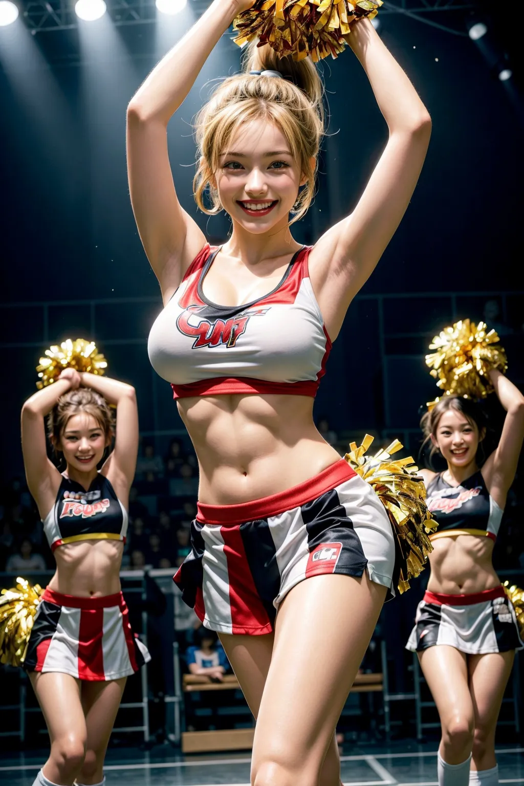【「チアリーダー」AIエロ画像（リアル・実写・フォト風）1326枚まとめ！(37ページ目)のエロ画像20枚目