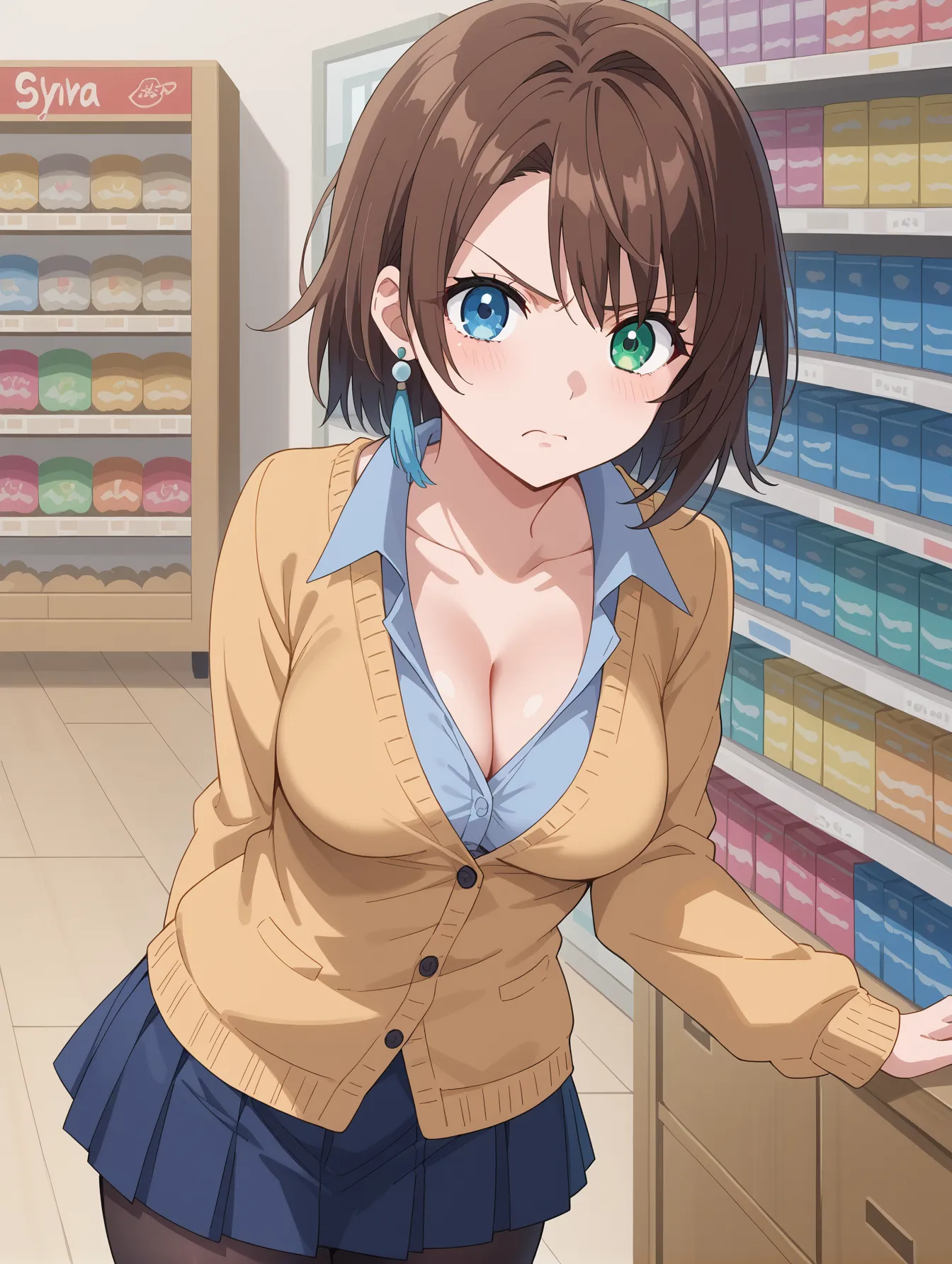 【「学制服」AIエロ画像（イラスト・アニメ・二次元風）4855枚まとめ！(135ページ目)のエロ画像5枚目
