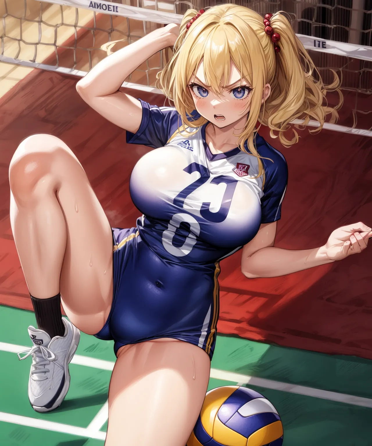 【「爆乳・超乳」AIエロ画像（イラスト・アニメ・二次元風）5621枚まとめ！(155ページ目)のエロ画像29枚目