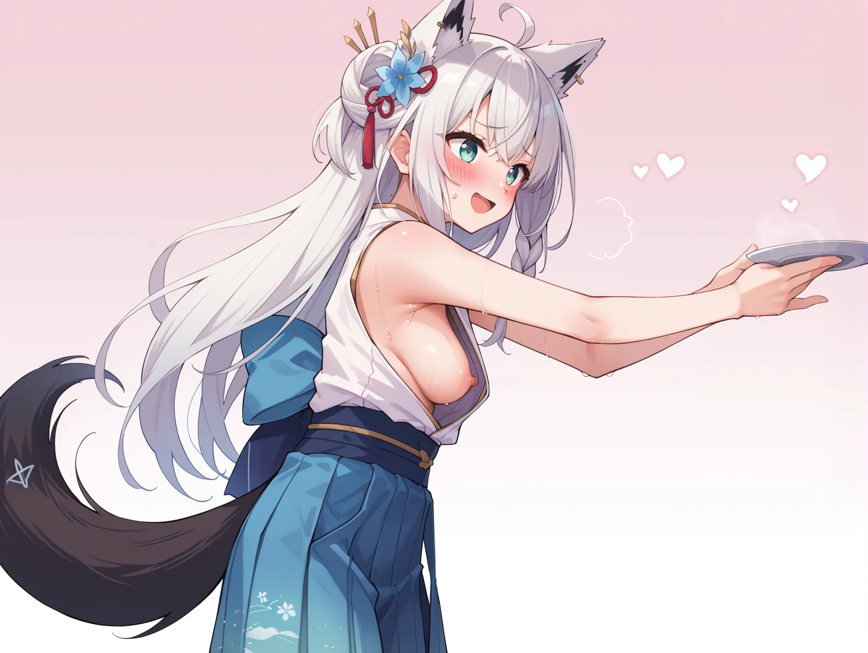【「尻×着物」AIエロ画像（イラスト・アニメ・二次元風）299枚まとめ！(9ページ目)のエロ画像10枚目