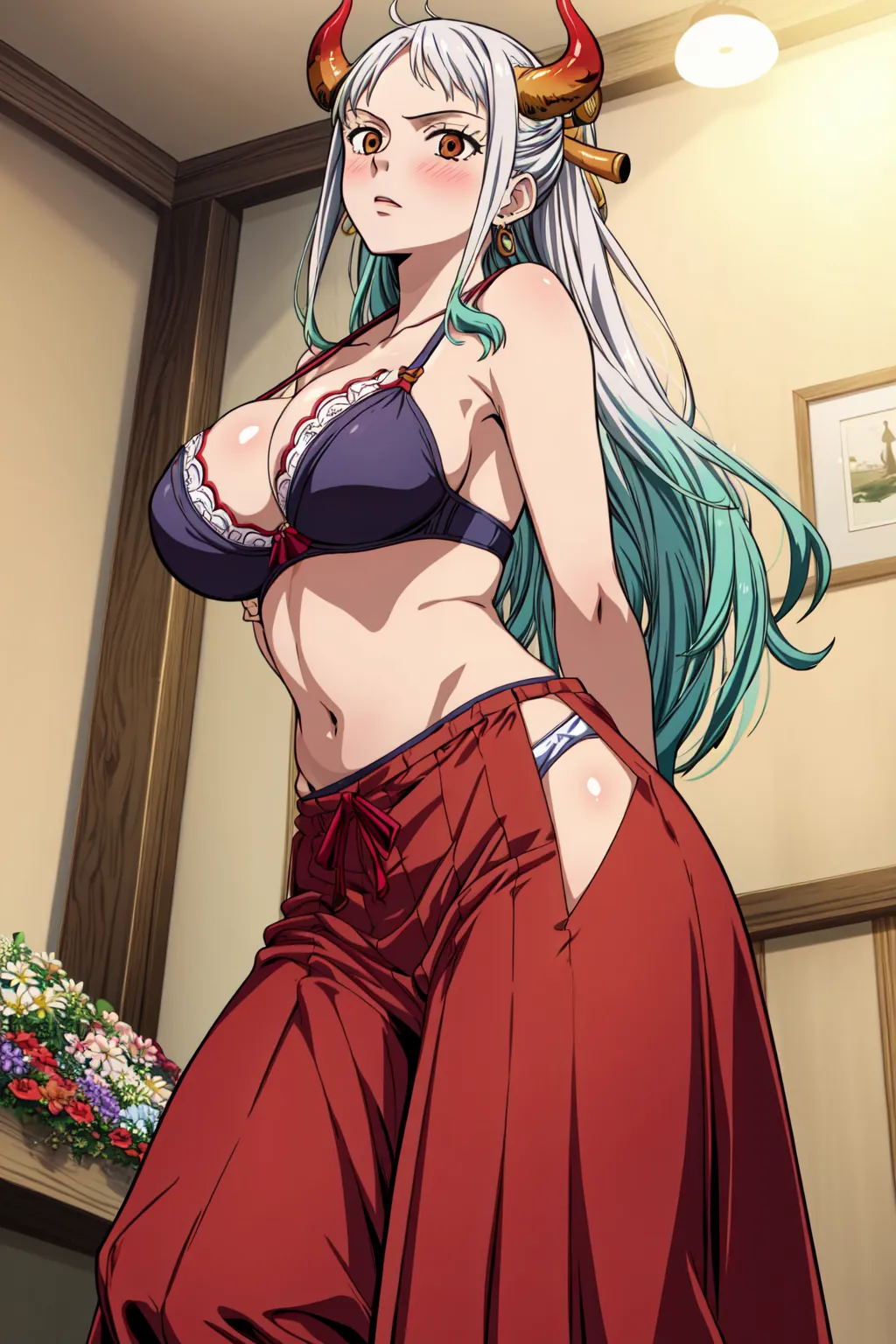 【「下着（ブラジャー・パンティ）」AIエロ画像（イラスト・アニメ・二次元風）15996枚まとめ！(440ページ目)のエロ画像6枚目