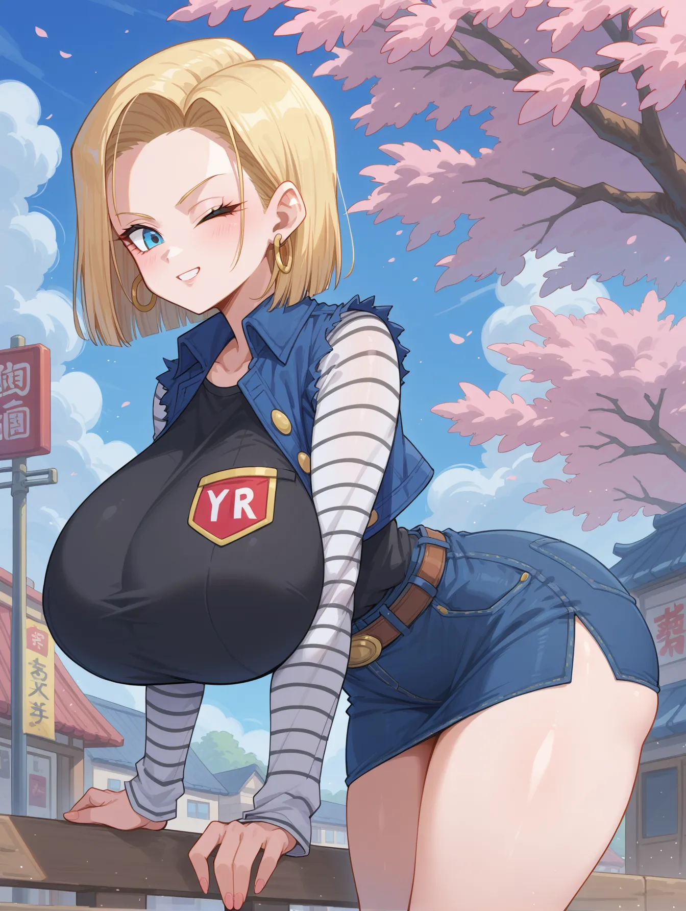 【「爆乳・超乳」AIエロ画像（イラスト・アニメ・二次元風）5621枚まとめ！(155ページ目)のエロ画像14枚目