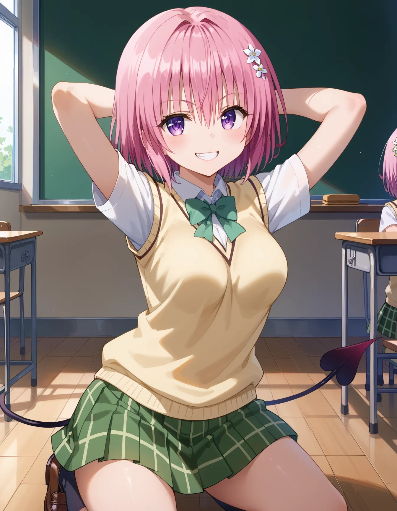 【「学制服」AIエロ画像（イラスト・アニメ・二次元風）4855枚まとめ！(133ページ目)のエロ画像8枚目