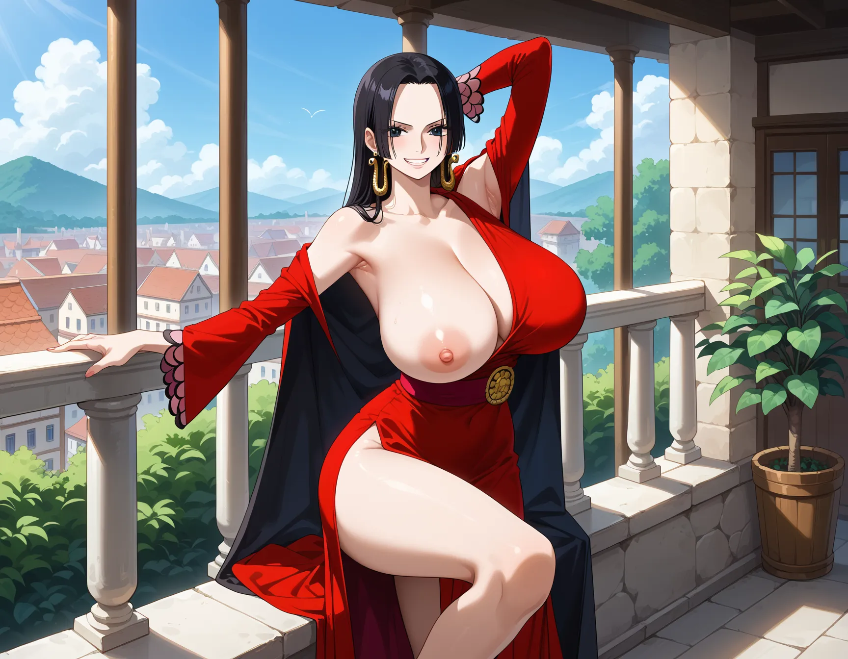 【「腋・脇」AIエロ画像（イラスト・アニメ・二次元風）4705枚まとめ！(130ページ目)のエロ画像29枚目