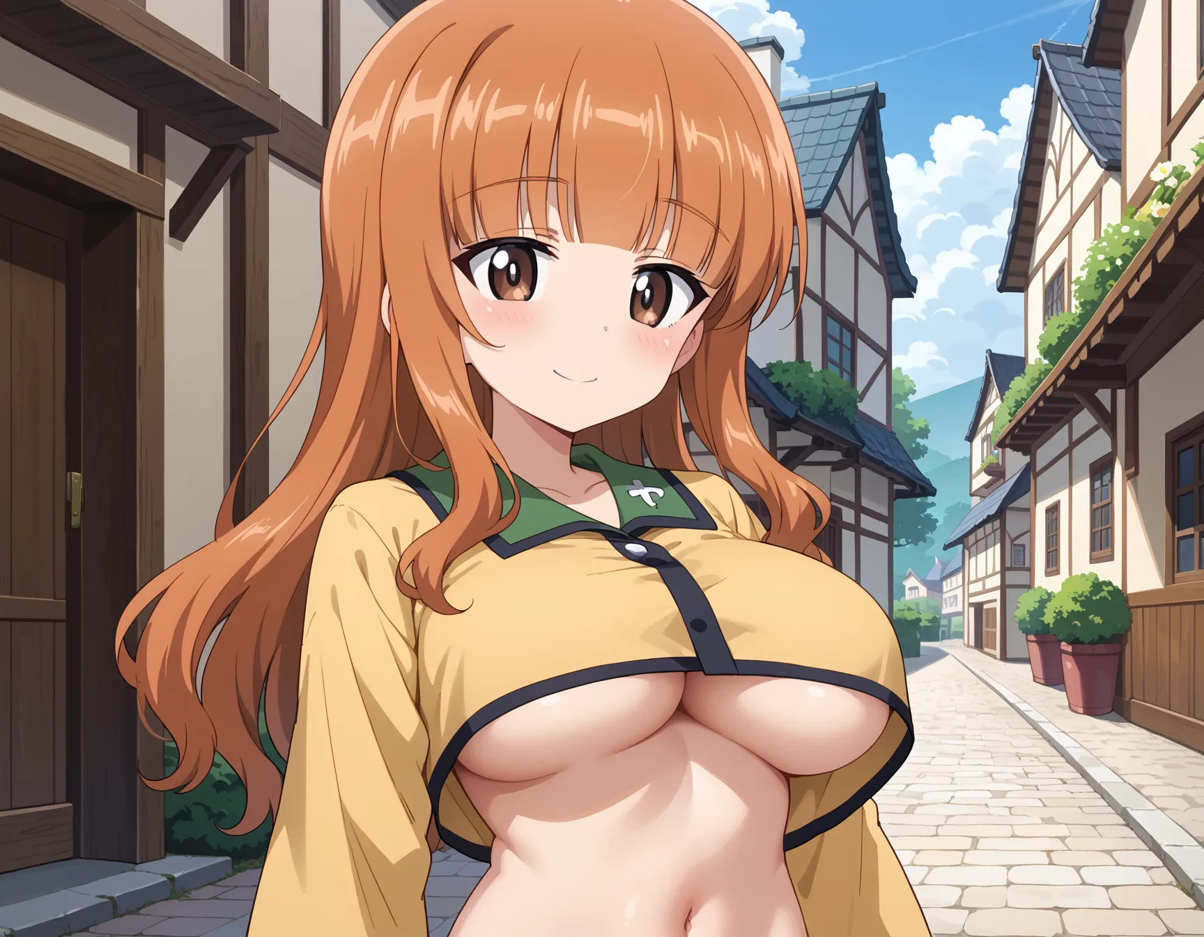 【「巨乳」AIエロ画像（イラスト・アニメ・二次元風）26161枚まとめ！(718ページ目)のエロ画像5枚目