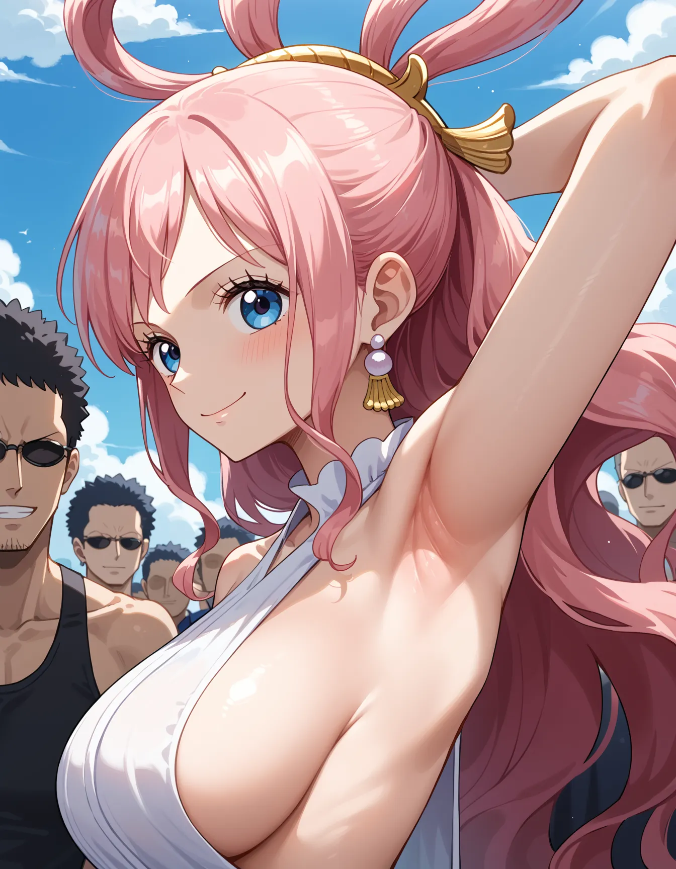 【「腋・脇」AIエロ画像（イラスト・アニメ・二次元風）4705枚まとめ！(130ページ目)のエロ画像23枚目