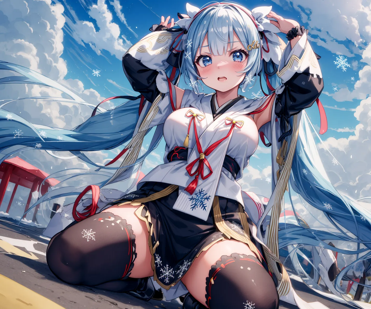 【「巨乳」AIエロ画像（イラスト・アニメ・二次元風）26161枚まとめ！(717ページ目)のエロ画像6枚目
